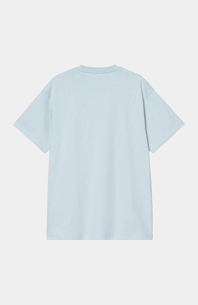 ★ドイツ発*carhartt WIP*新作*Mirror Tシャツ/FOG★ Carhartt WIP S/S Mirror T-Shirt, Blue Fog | Official Online