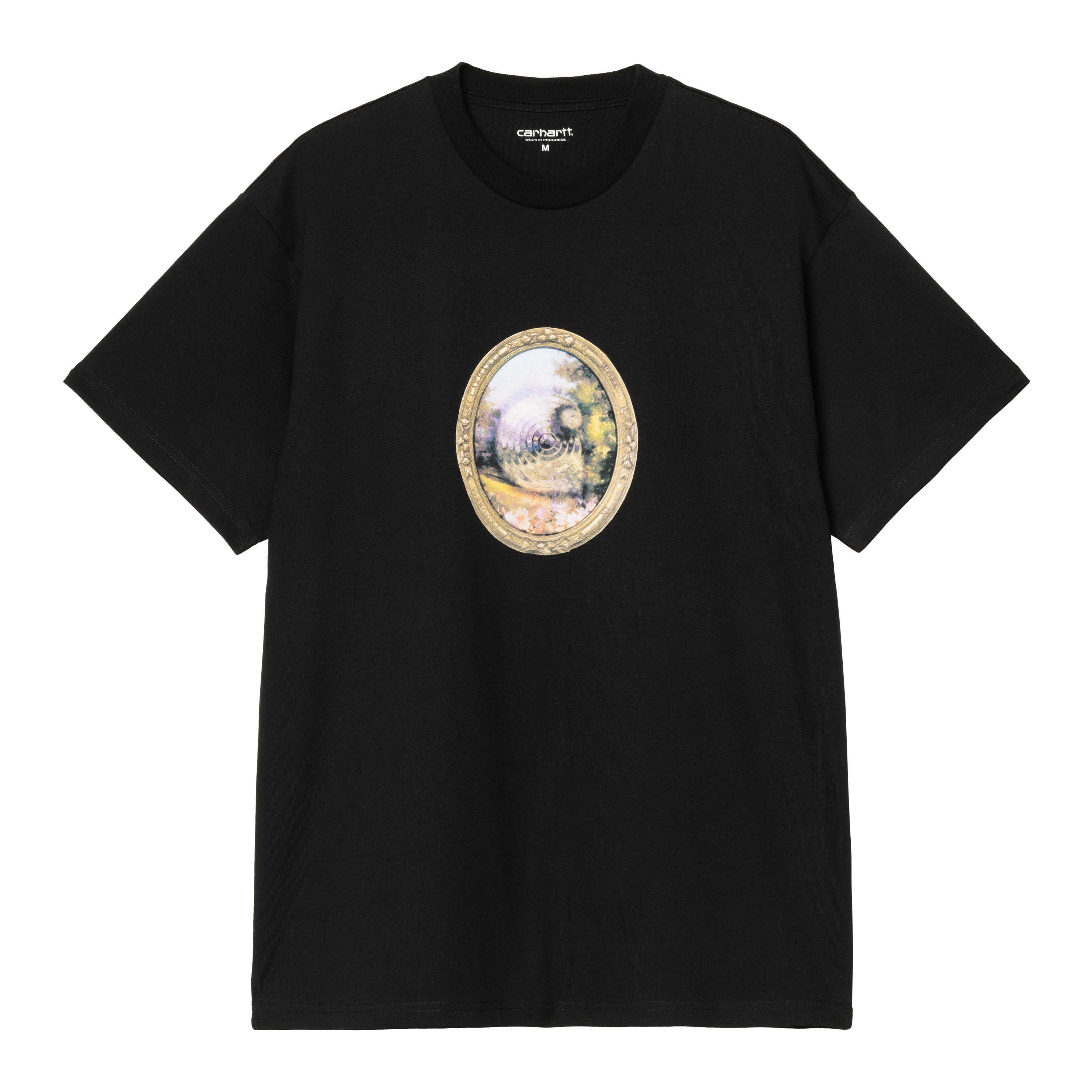 Carhartt WIP Short Sleeve Mirror T-Shirt in Black