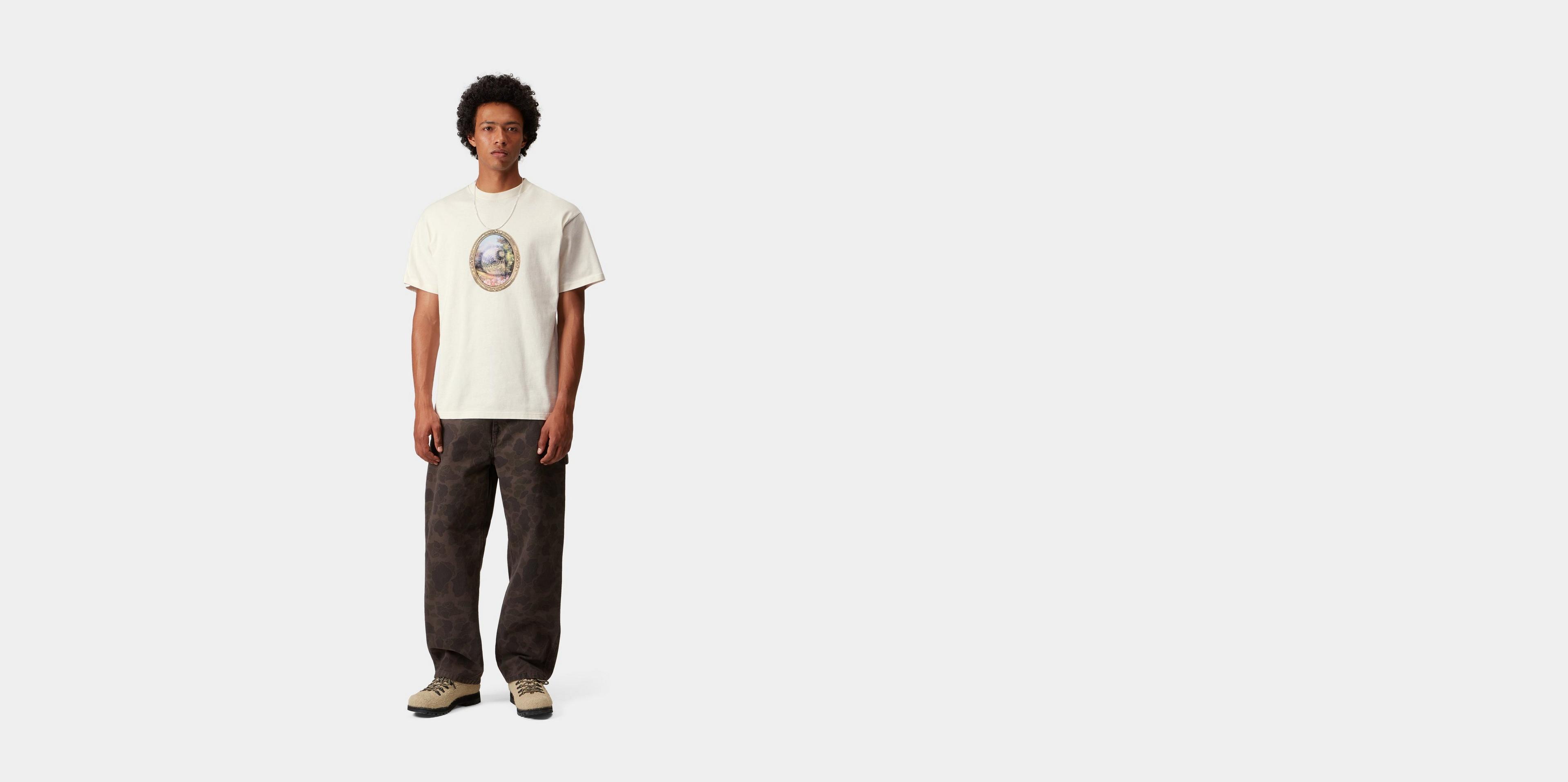 ★ドイツ発*carhartt WIP*新作*Mirror Tシャツ/WAX★ carhartt-mirror-t-shirt-wax-