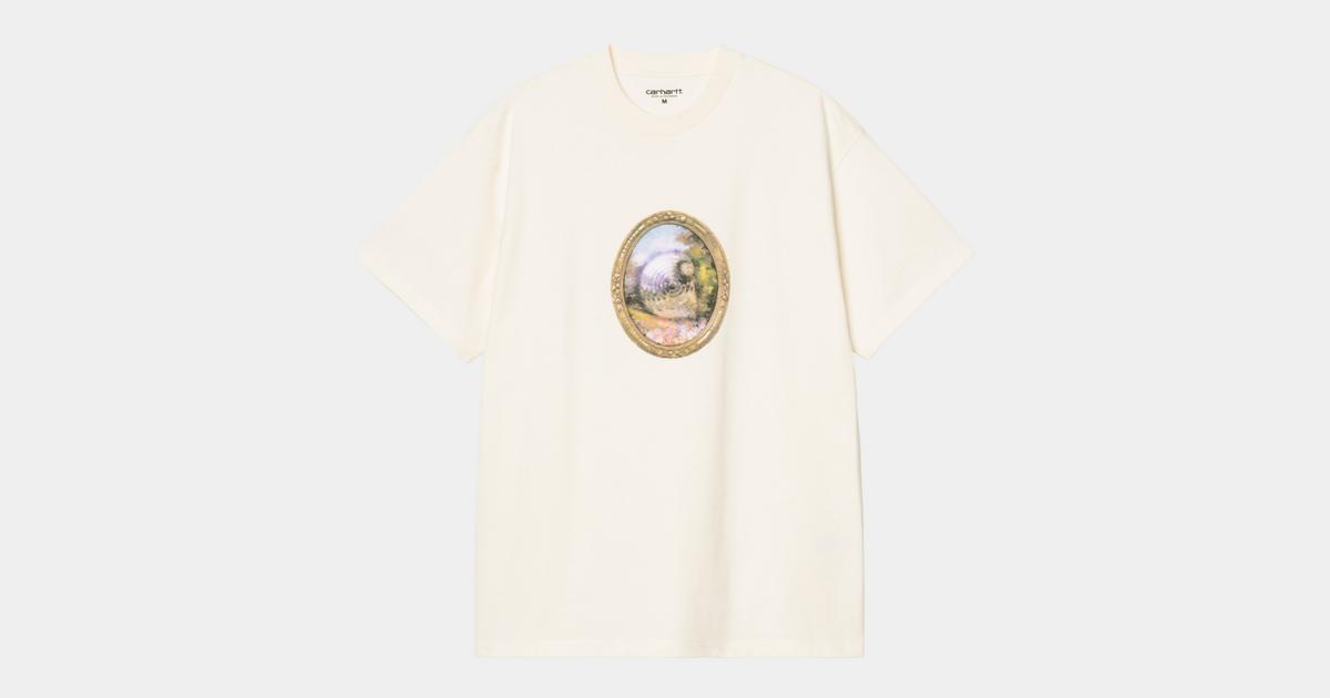 ★ドイツ発*carhartt WIP*新作*Mirror Tシャツ/PALE★ Carhartt WIP S/S Mirror T-Shirt, Wax | Official Online Store