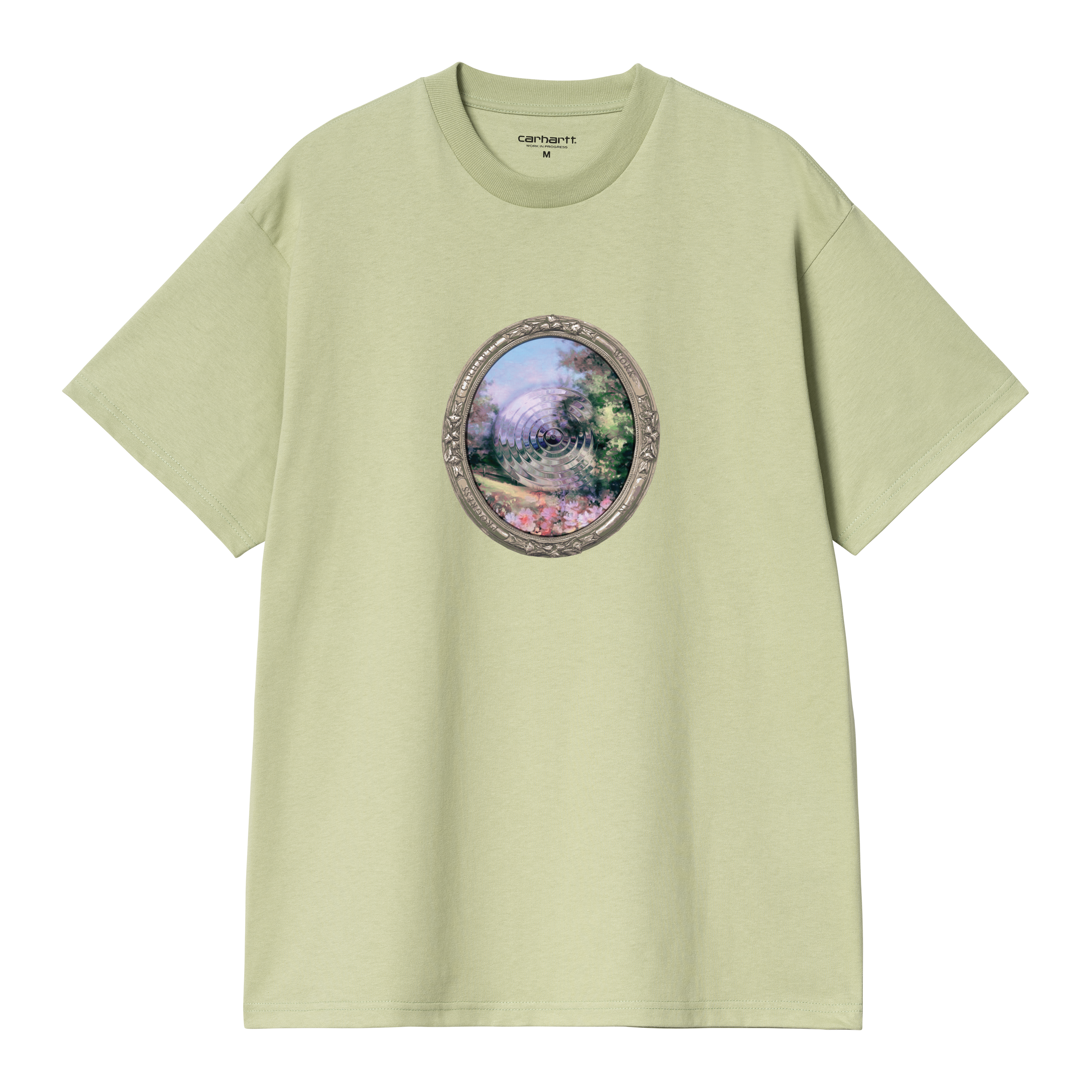 Carhartt WIP Short Sleeve Mirror T-Shirt in Green