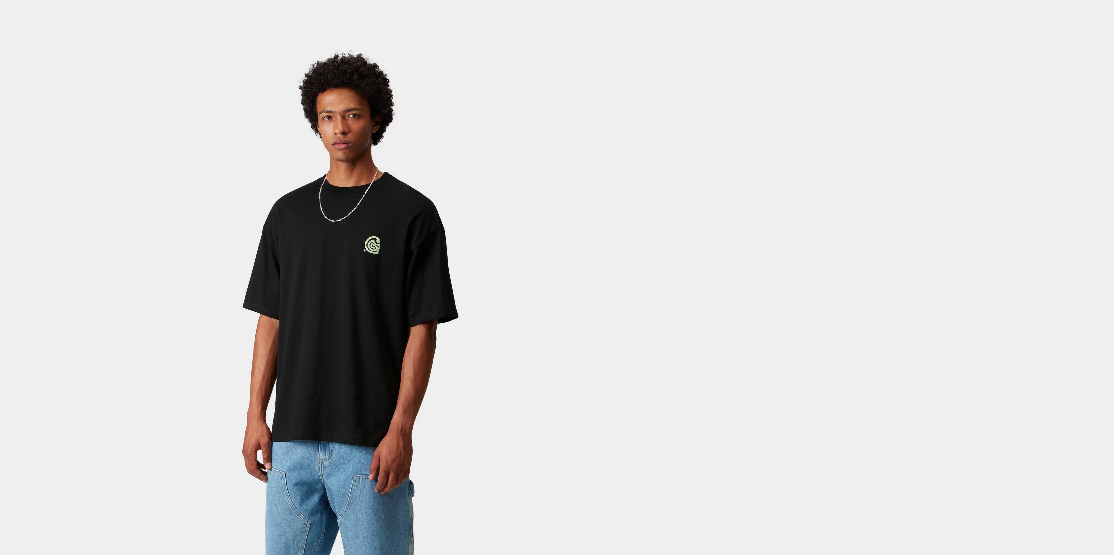 Tシャツ・カットソー CARHARTT S/S HELIX T-SHIRT SA5D0026 Carhartt WIP Helix T-Shirt | Black – Page Helix T-Shirt