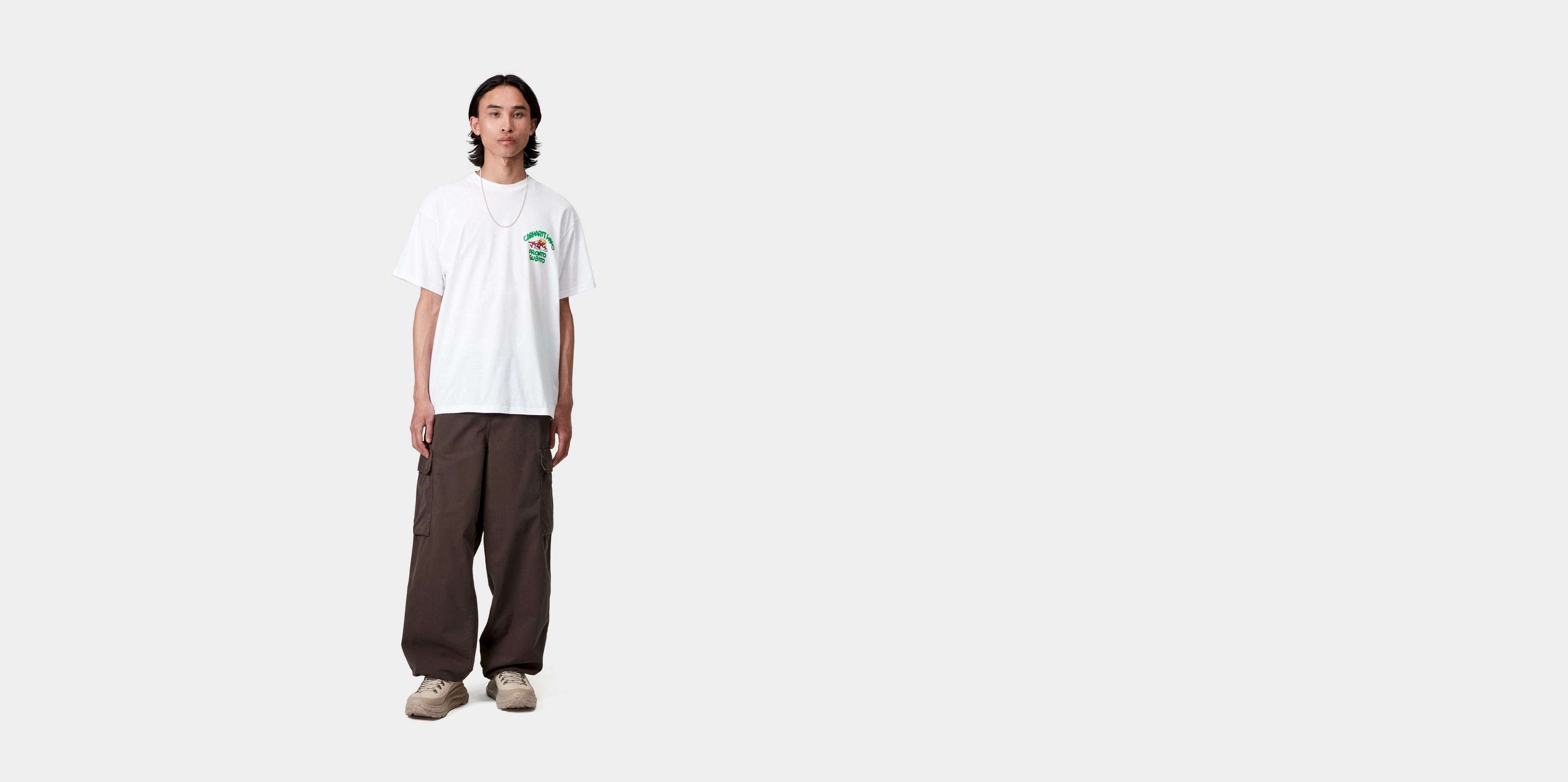 Carhartt WIP S/S Pronto T-Shirt, White | Official Online Store