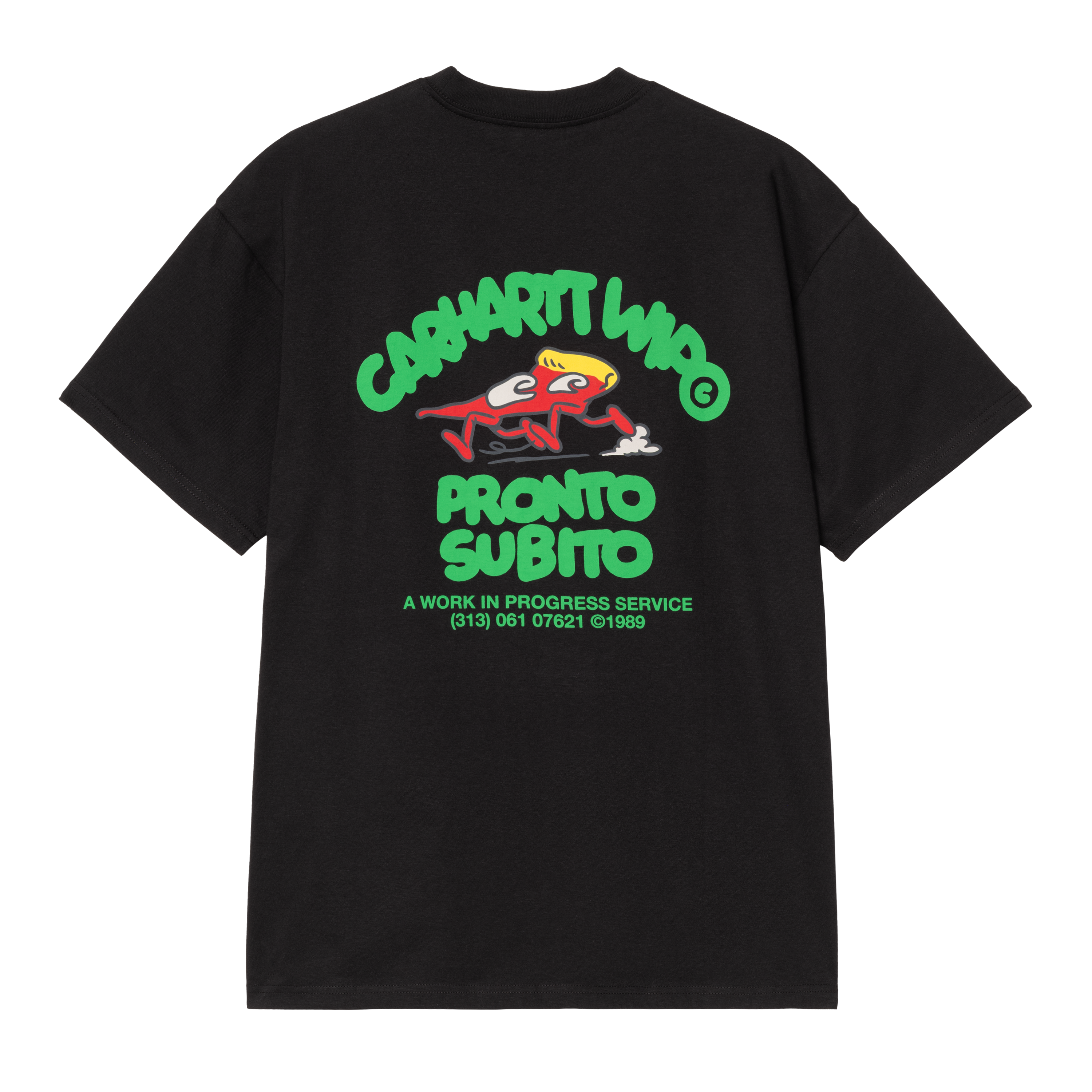 ★ドイツ発*carhartt WIP*新作*W'Pronto Tシャツ/BLACK★ Carhartt WIP S/S Pronto T-Shirt, Black | Official Online Store