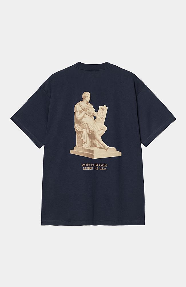 ★ドイツ発*carhartt WIP*新作*Masterpiece Tシャツ/FD★ Carhartt WIP S/S Masterpiece T-Shirt, Air Force Blue