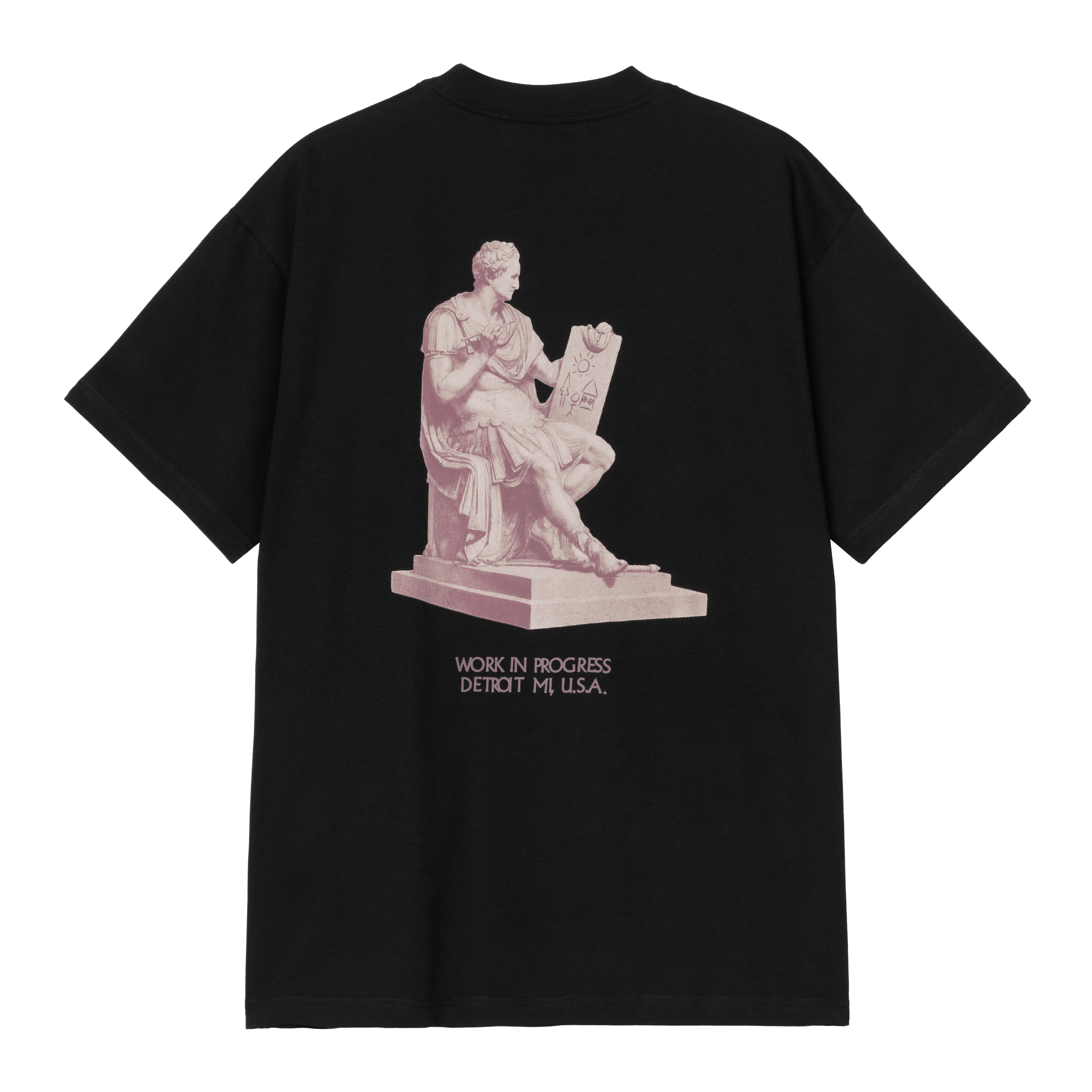 CARHARTT WIP SS MASTERPIECE T-SHIRT カーハート WIP SS マスタ Carhartt WIP S/S Masterpiece T-Shirt, Black | Official