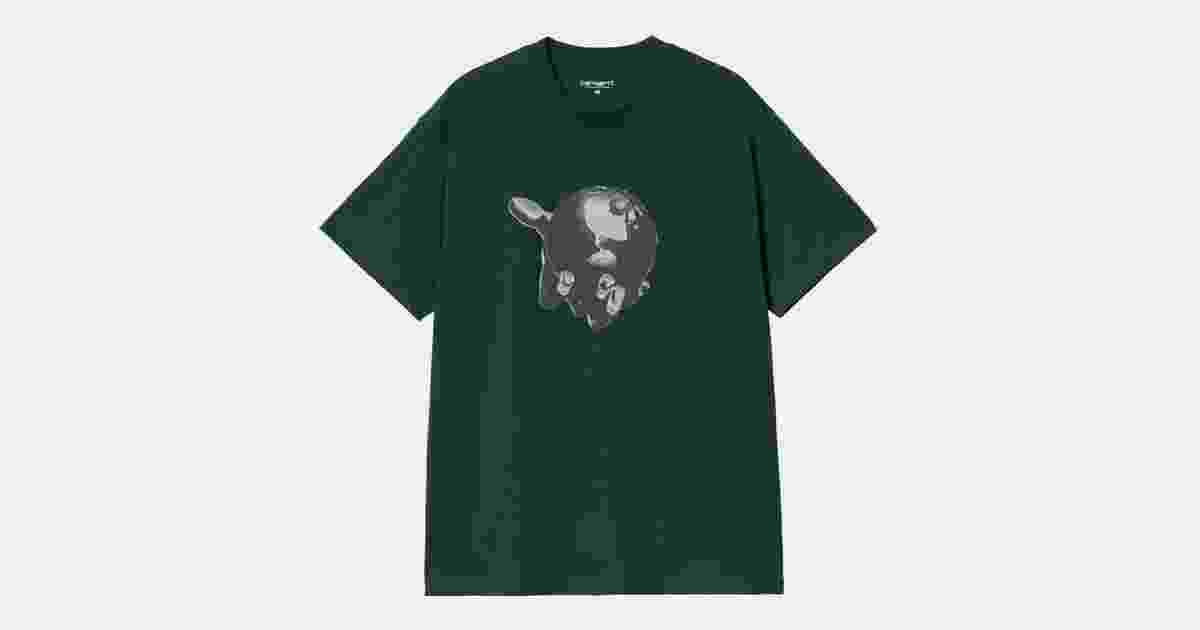 ★ドイツ発*carhartt WIP*新作*Saviour Tシャツ/DEEP LAGOON★ Carhartt WIP S/S Saviour T-Shirt, Deep Lagoon | Official