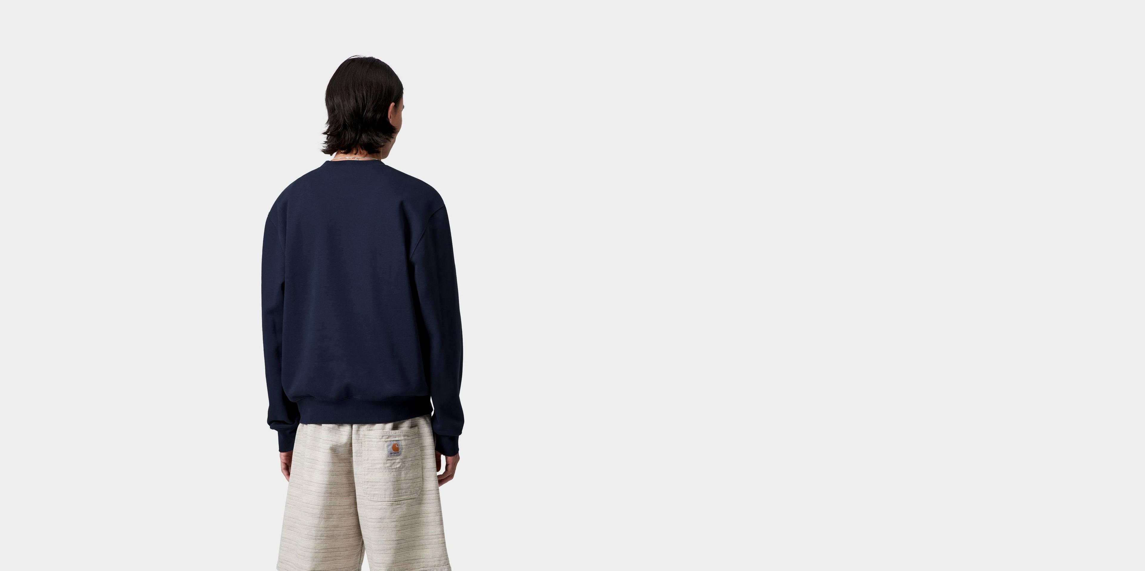 Carhartt WIP Masterpiece Sweatshirt, Air Force Blue / Dusty