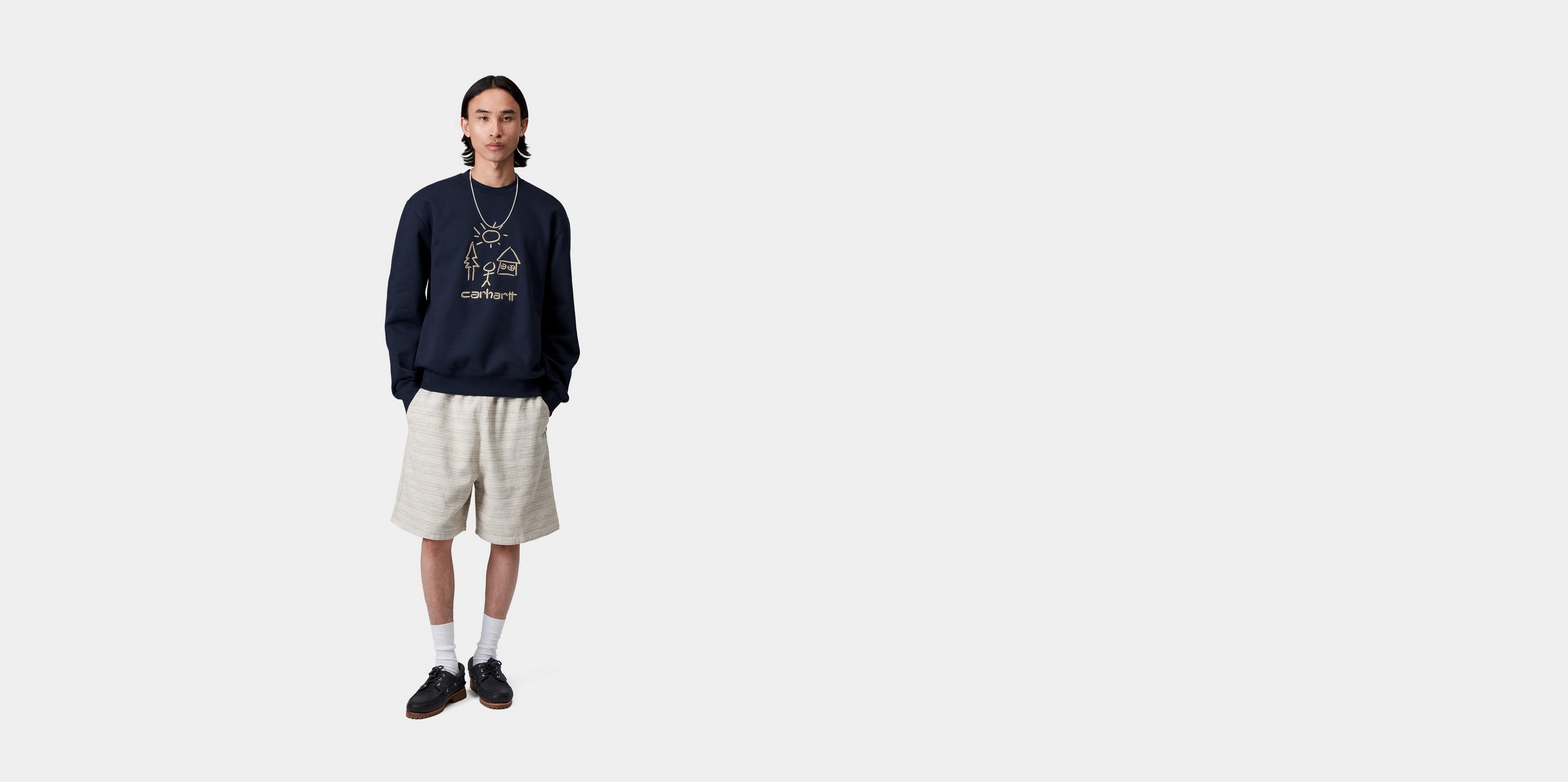 Carhartt WIP Masterpiece Sweatshirt, Air Force Blue / Dusty