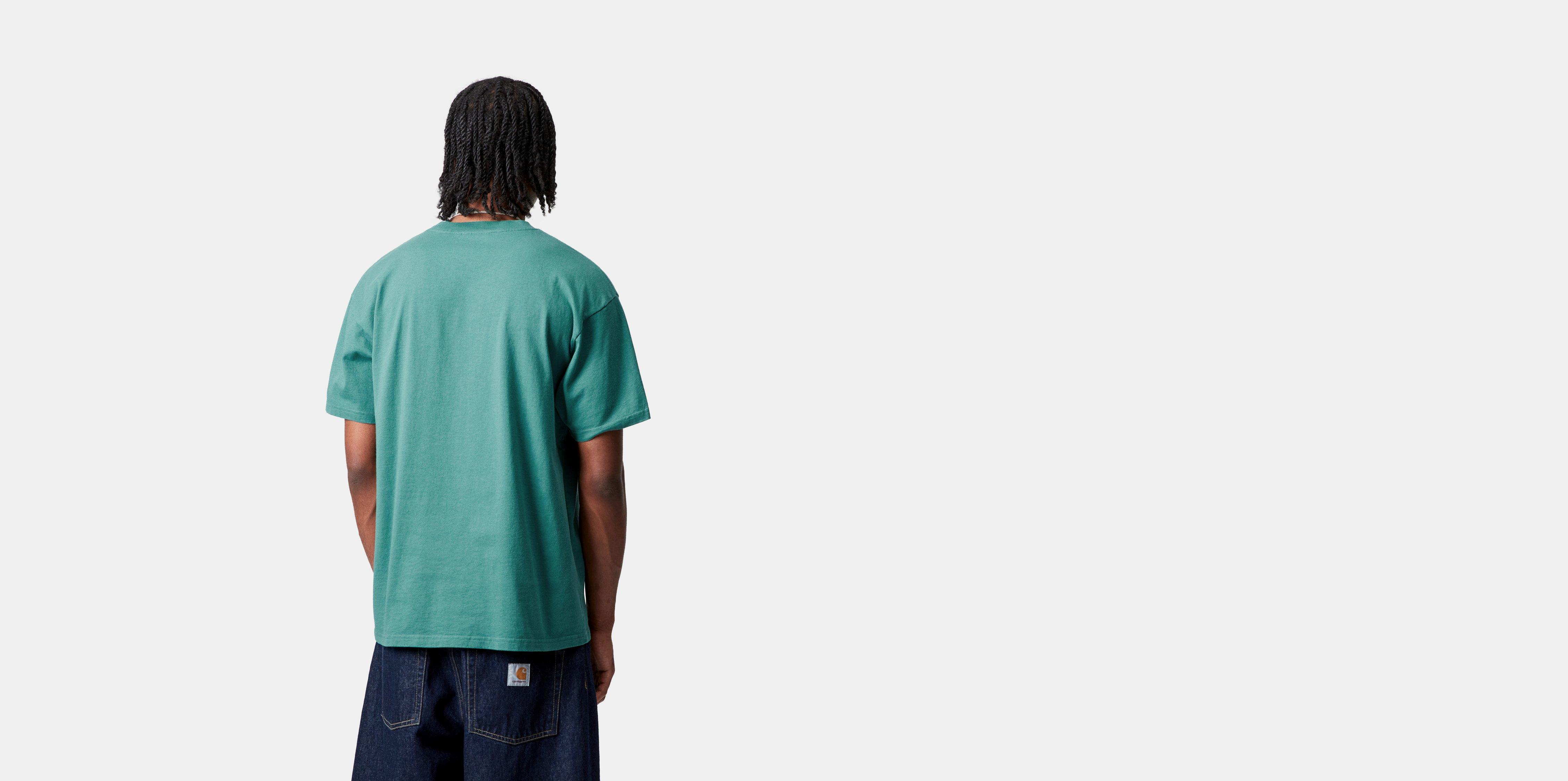 ★ドイツ発*carhartt WIP*新作*Louder Tシャツ/SAGUARO★ Carhartt WIP S/S Louder T-Shirt, Saguaro | Official Online Store