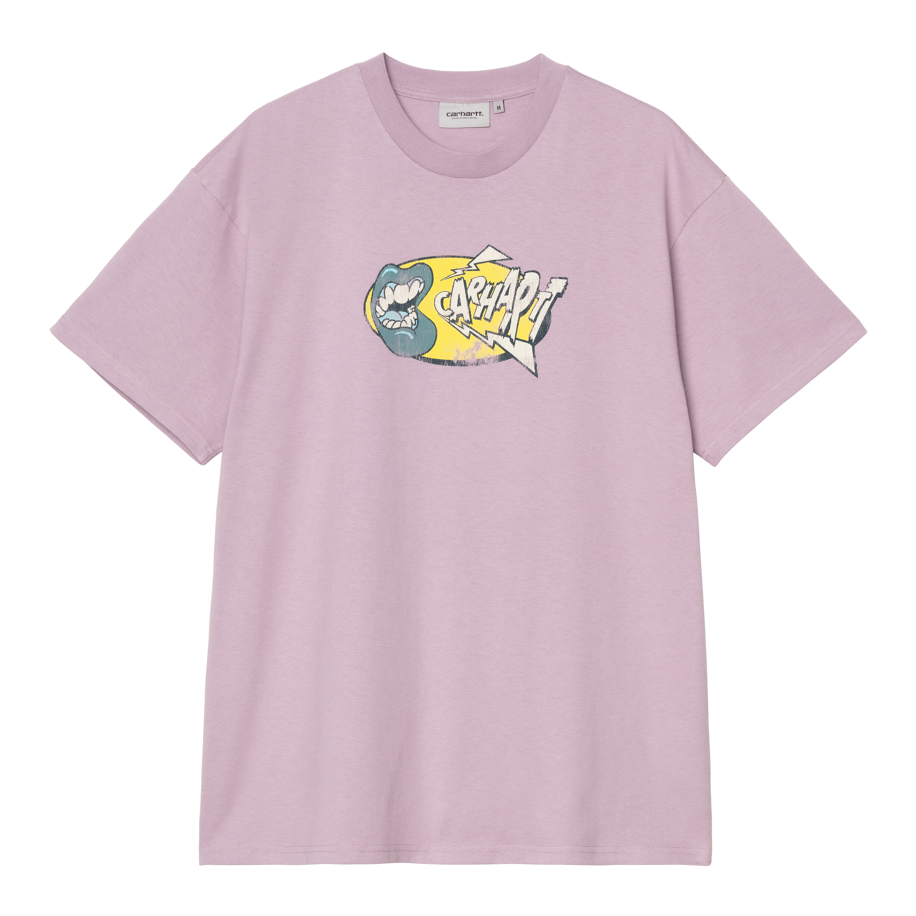 Carhartt WIP Short Sleeve Louder T-Shirt in Pink