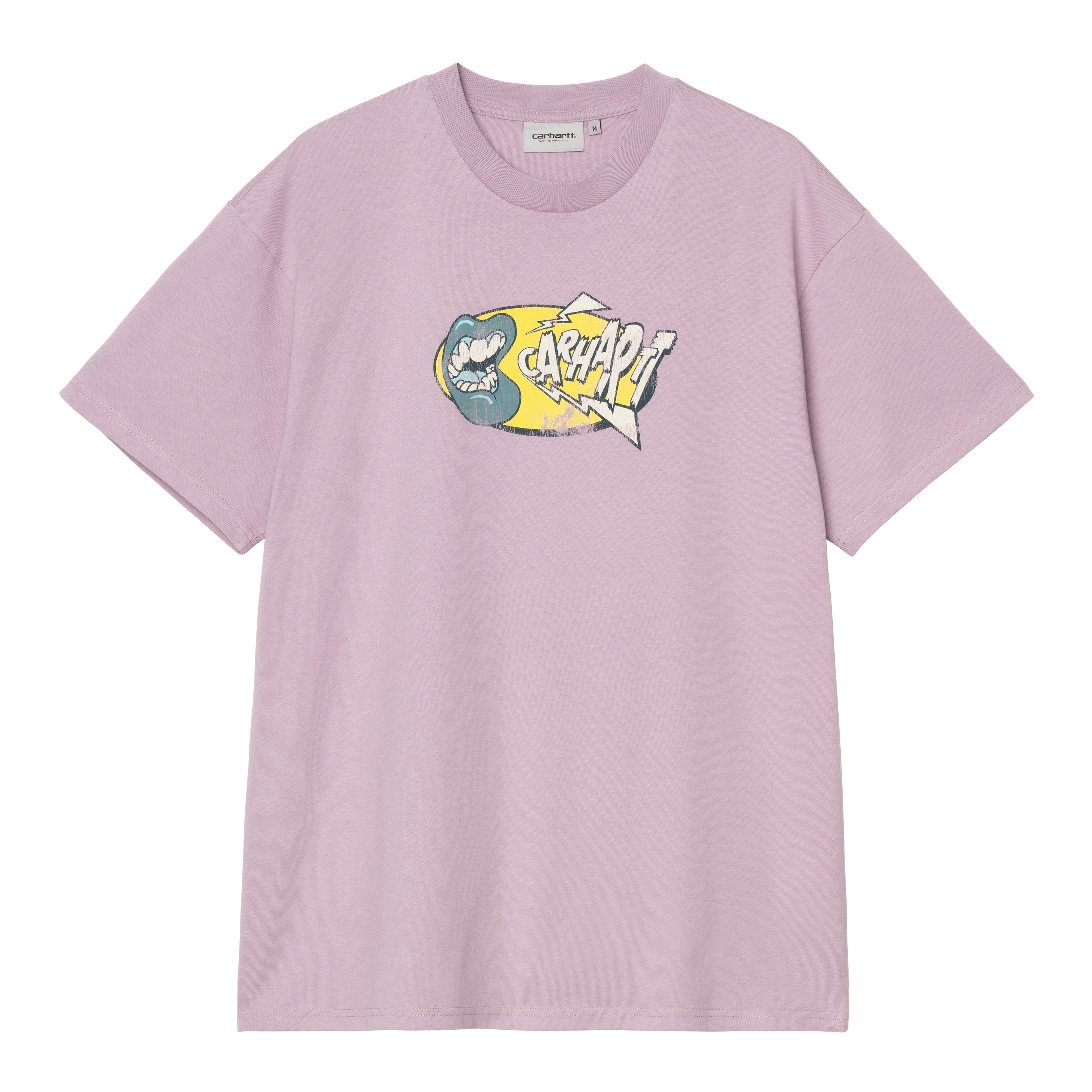 Carhartt WIP S/S Louder T-Shirt, Pink Fog | Official Online
