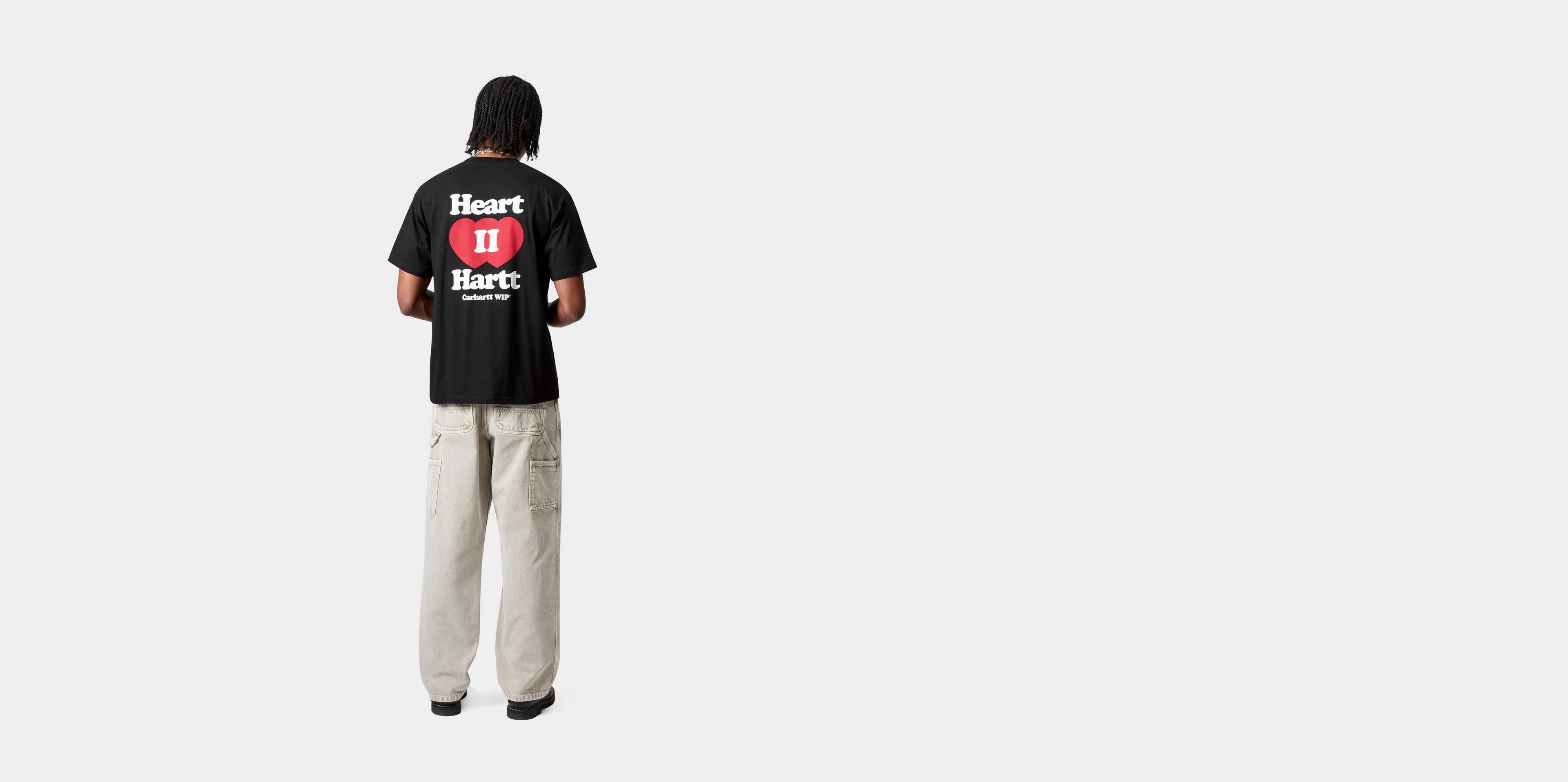 [CARHARTT]★韓国人気★W S/S HEART II HARTT T-SHIRT Carhartt WIP Heart II Hartt T-Shirt | White | Official