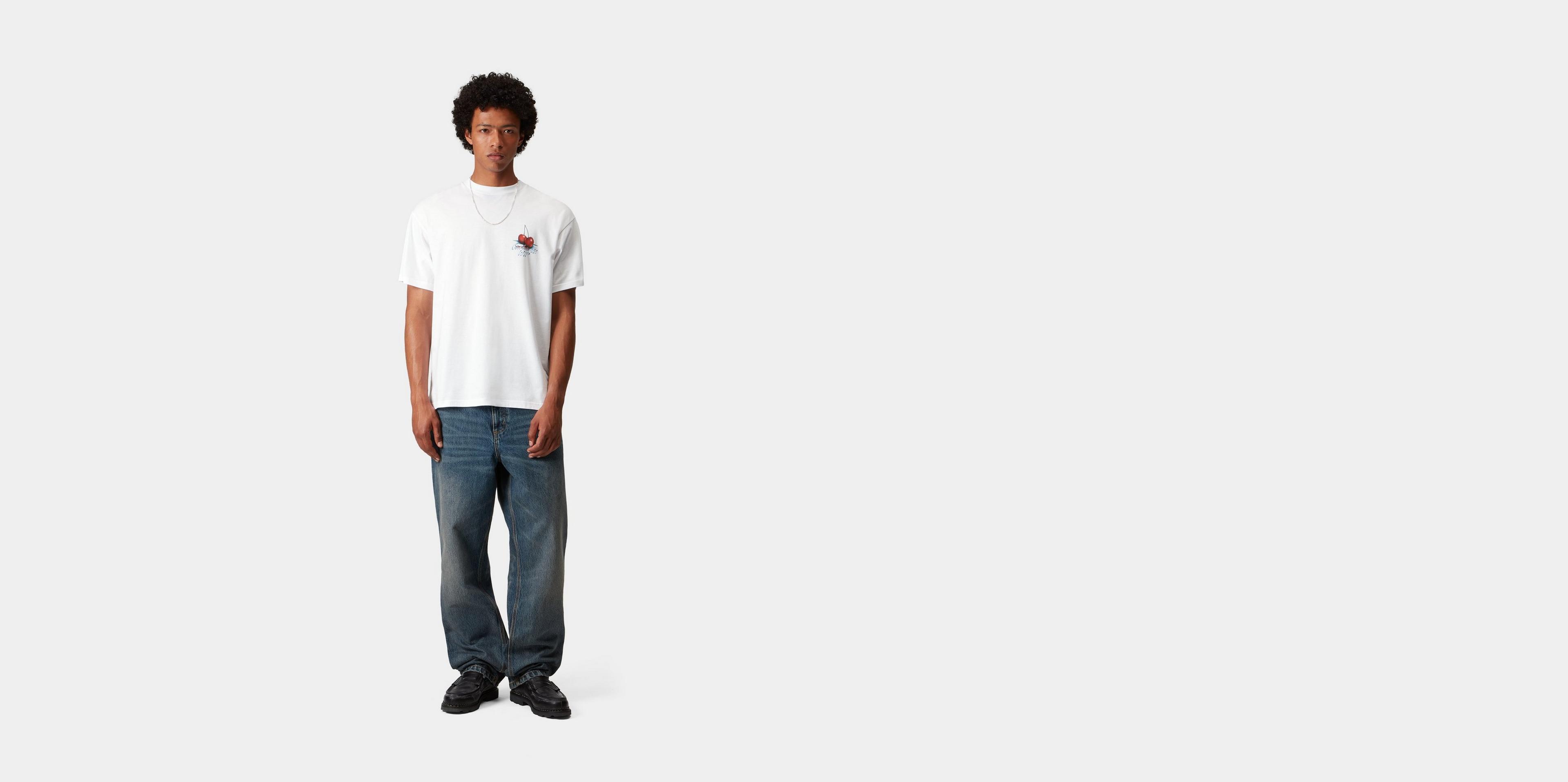 Carhartt WIP S/S Jake Garcia T-Shirt, White | Official