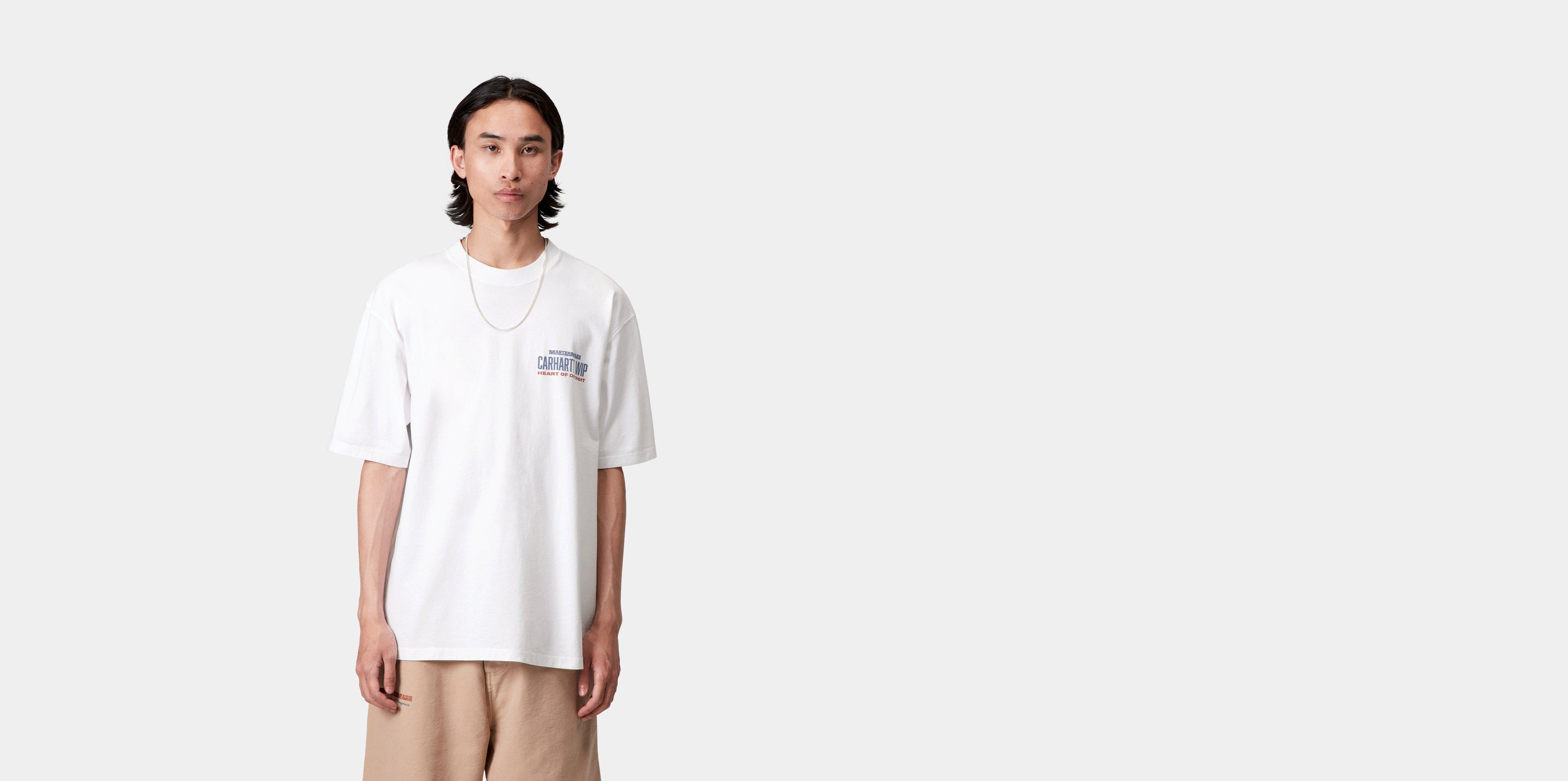 【carhartt】\"S/S Pronto\"ルーズフィット コットンTシャツ/white Carhartt WIP Pronto T-Shirt | White – Page Pronto T-Shirt