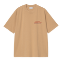 【Carhartt】 ★ S/S ARCAN T-SHIRT ★ WHITE & DUSTY H BROWN s-s-chase-t-shirt-dusty-h-