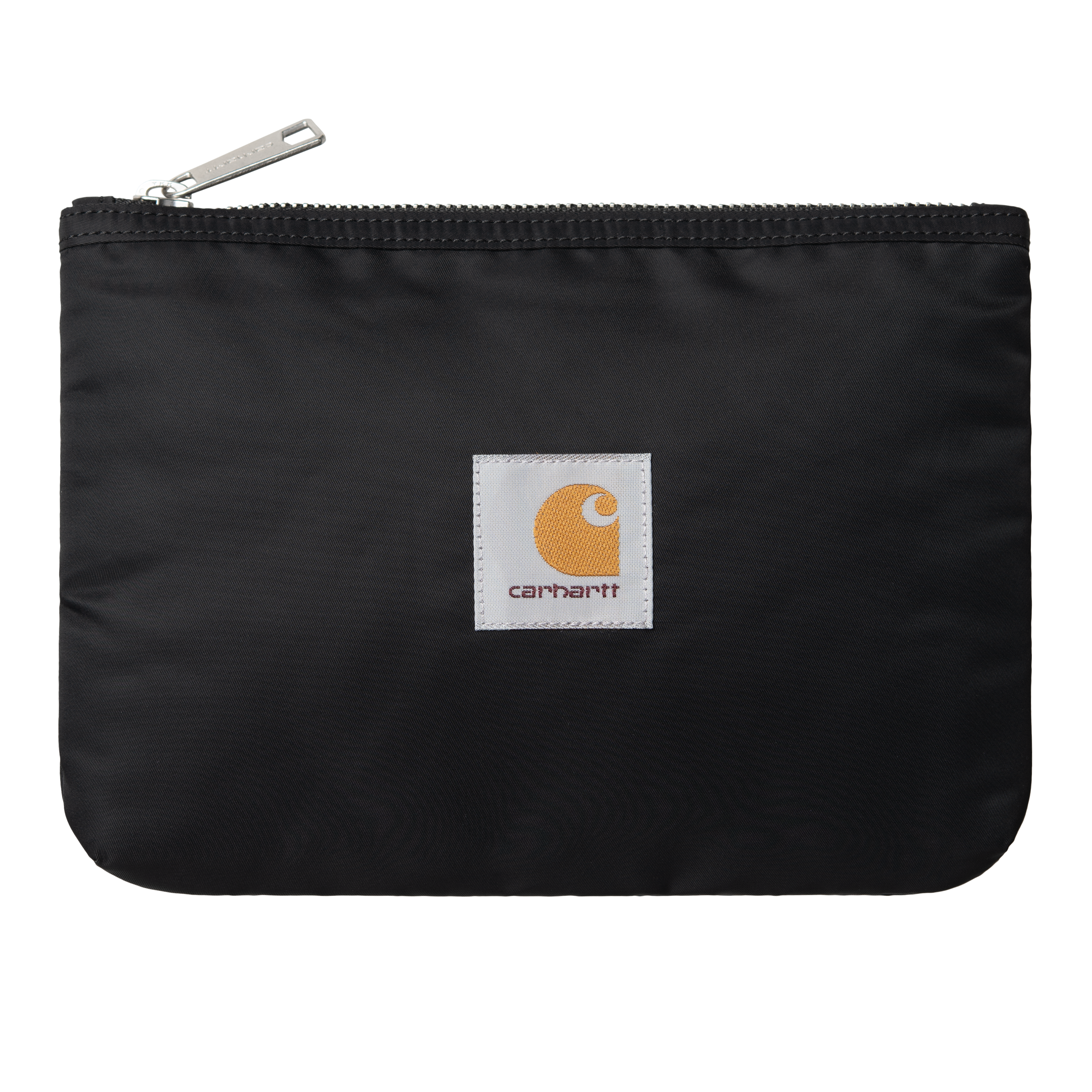 Carhartt WIP Alumni Zip Wallet Black / Scarlet