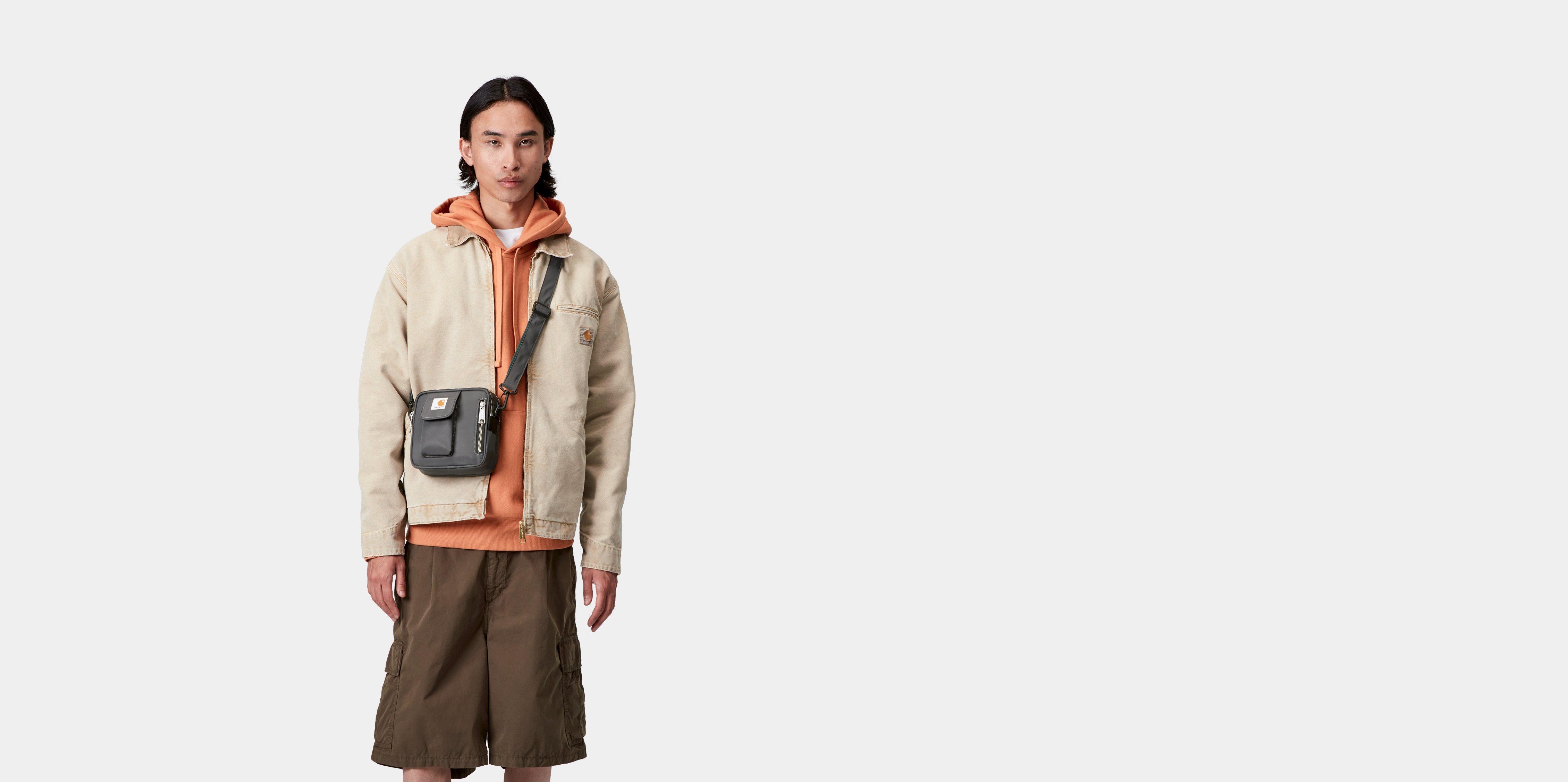 Carhartt WIP Alumni Essential Bag, Small Graphite / Dark Fir | grey