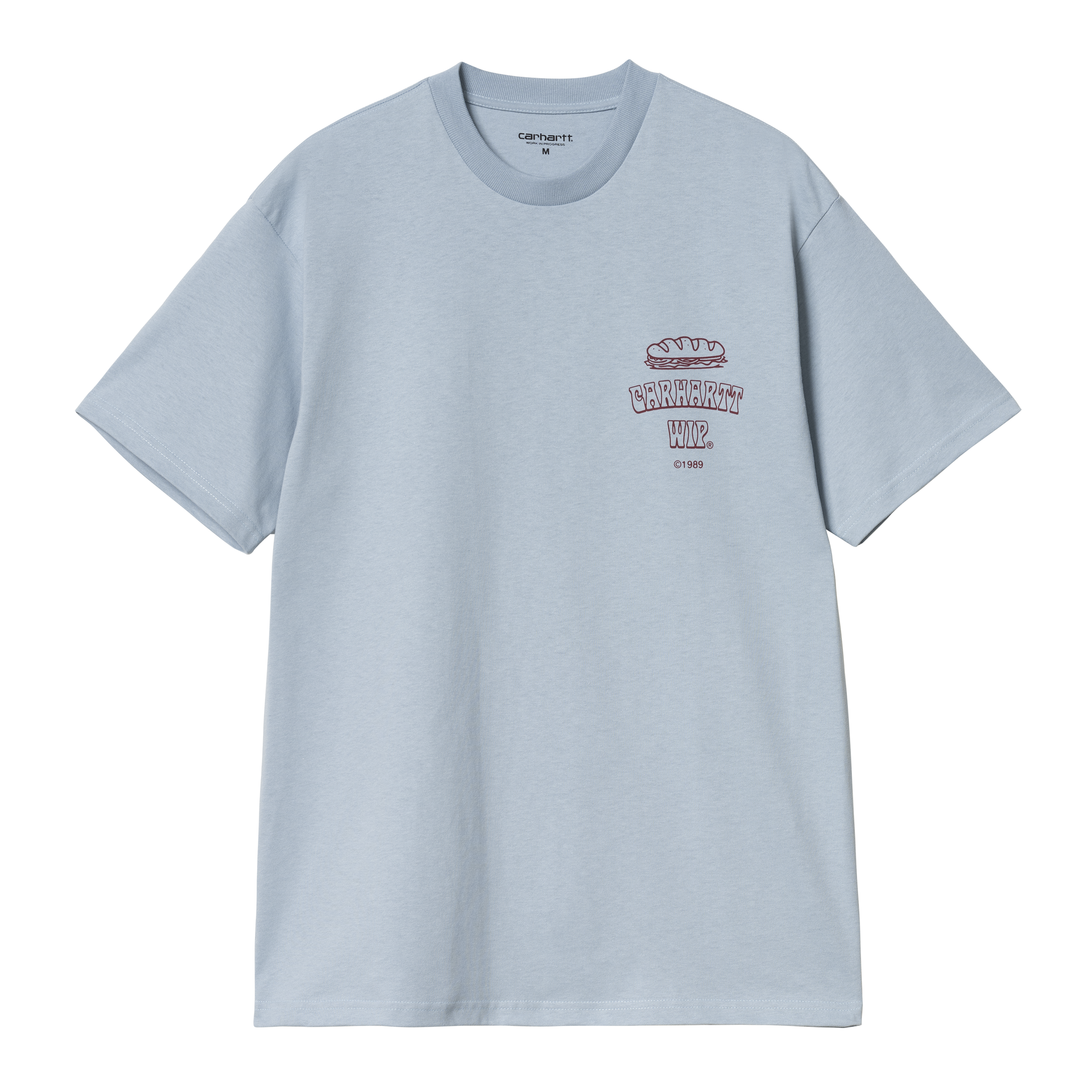 Carhartt WIP Short Sleeve Sandwich T-Shirt in Blue