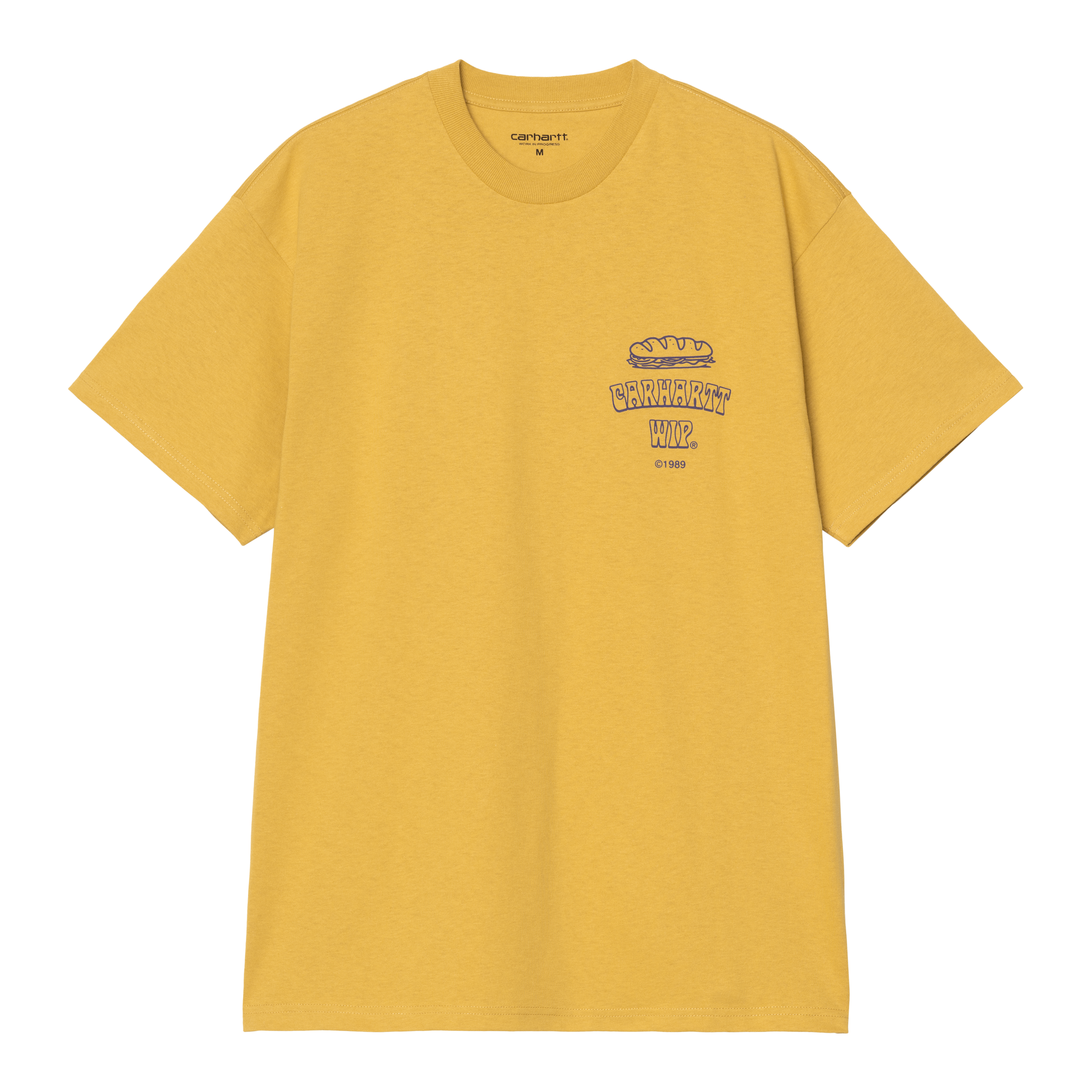 Carhartt WIP Short Sleeve Sandwich T-Shirt in Yellow