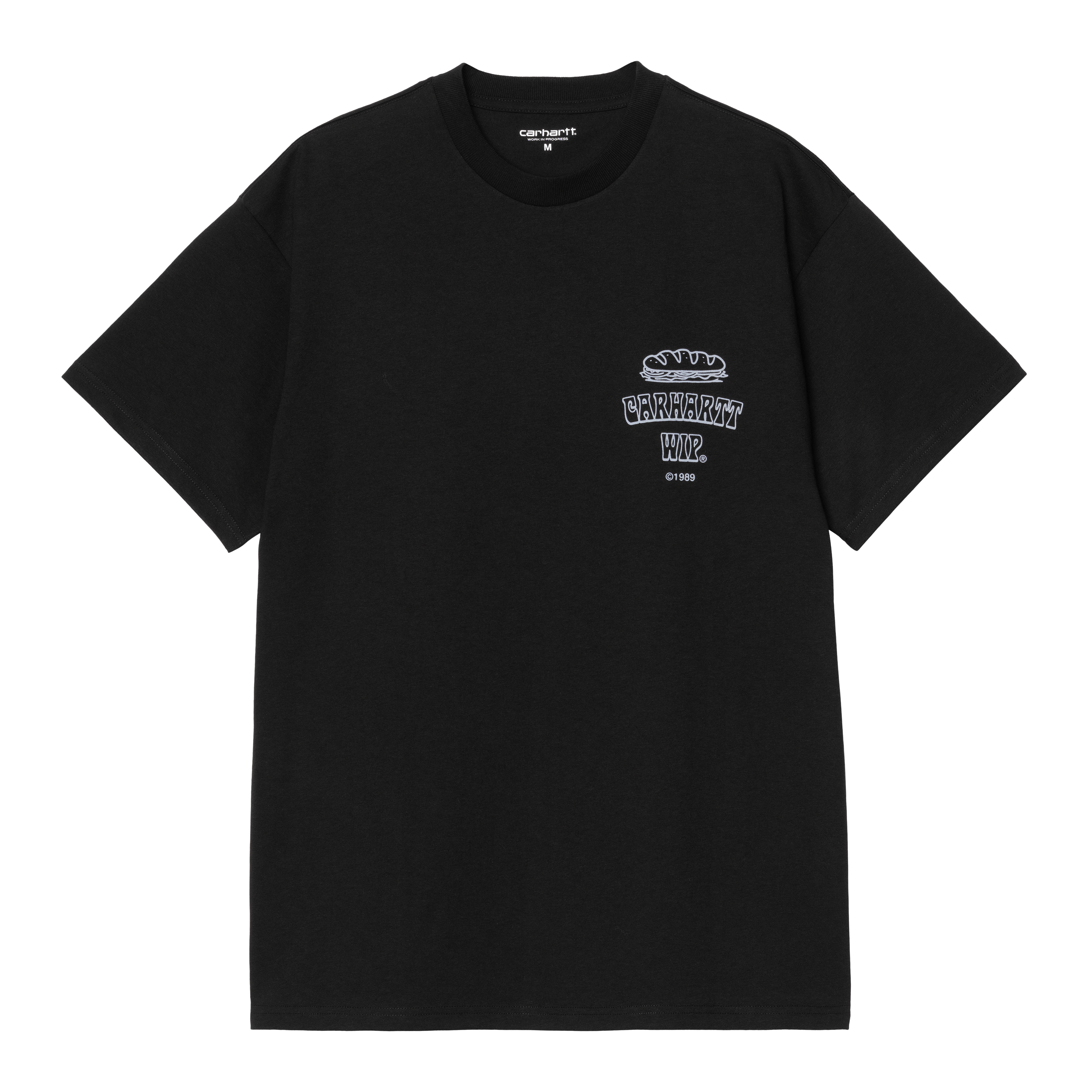 Carhartt WIP Short Sleeve Sandwich T-Shirt in Black
