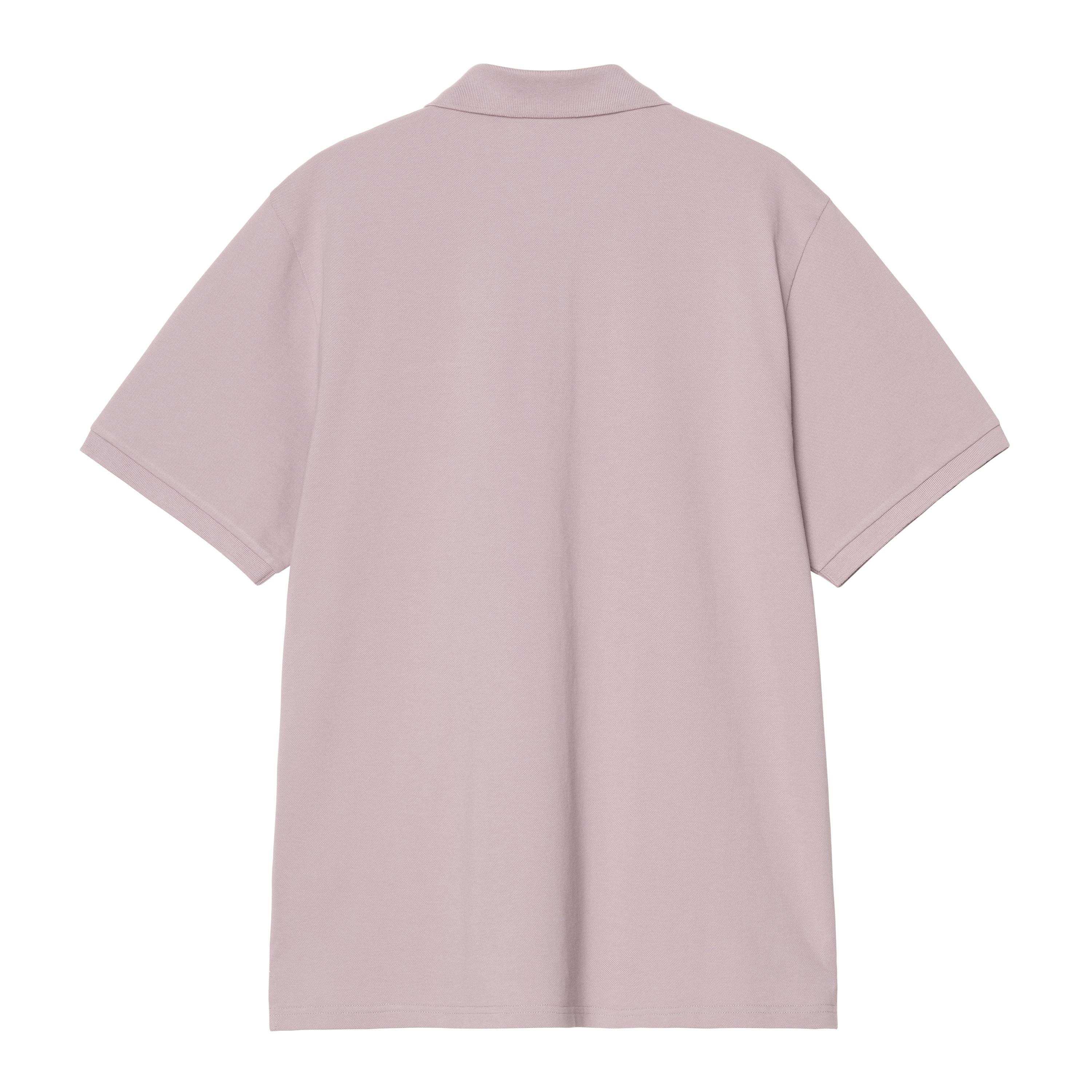 Carhartt WIP Short Sleeve Carhartt Script Polo in Pink
