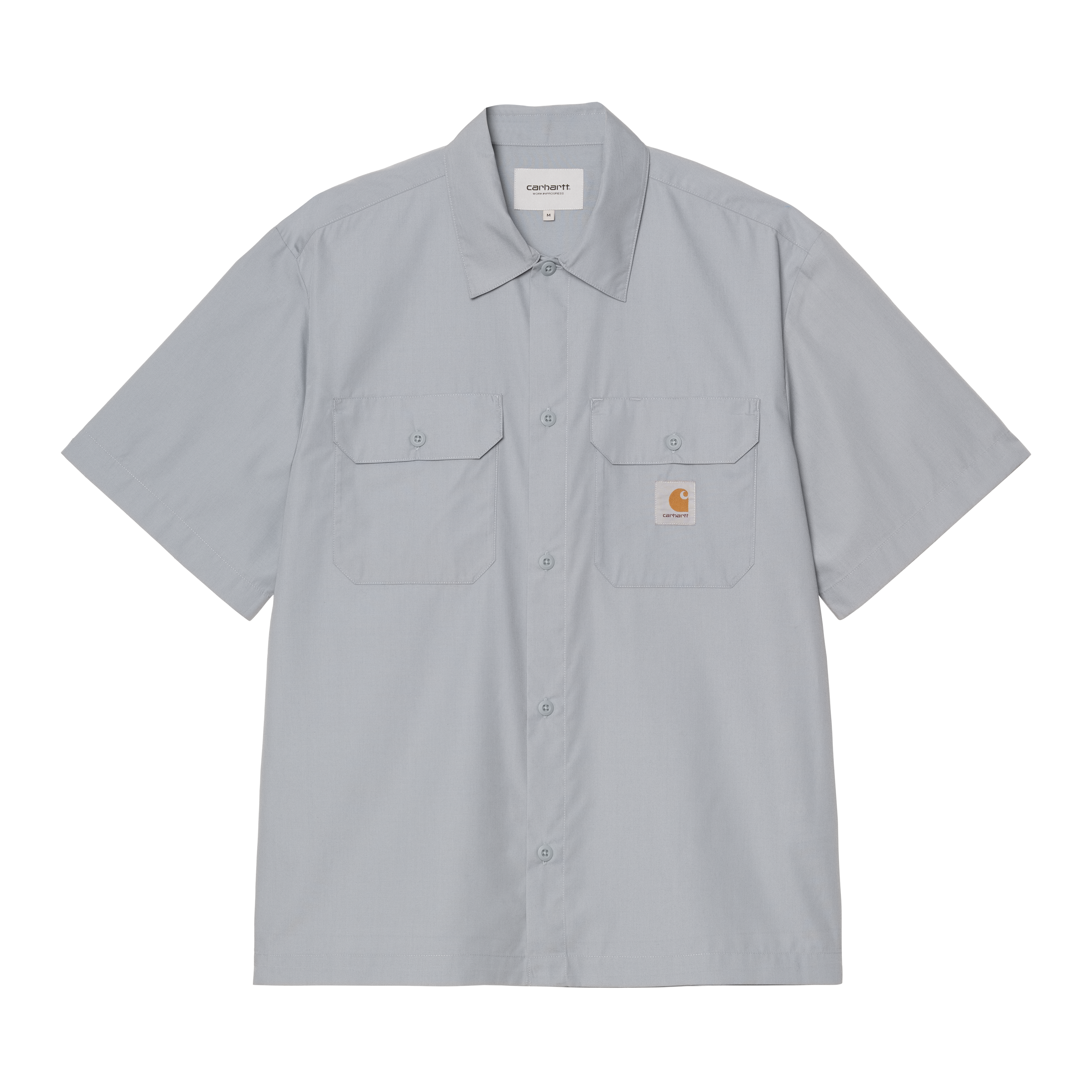 Carhartt WIP S/S Craft Shirt Mirror | grey|blue | S | Men
