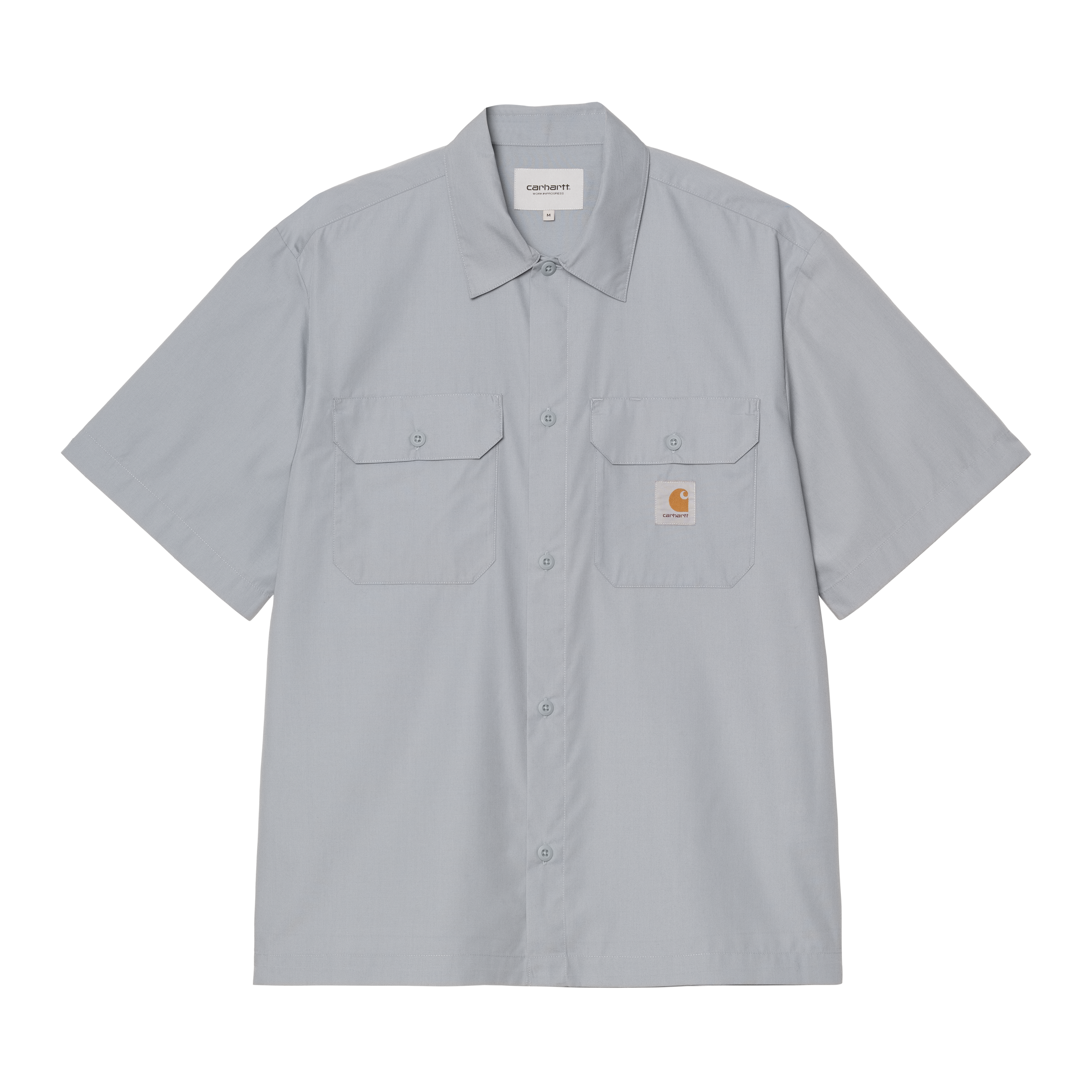 Carhartt WIP S/S Signet Shirt, Mirror | Official Online Store