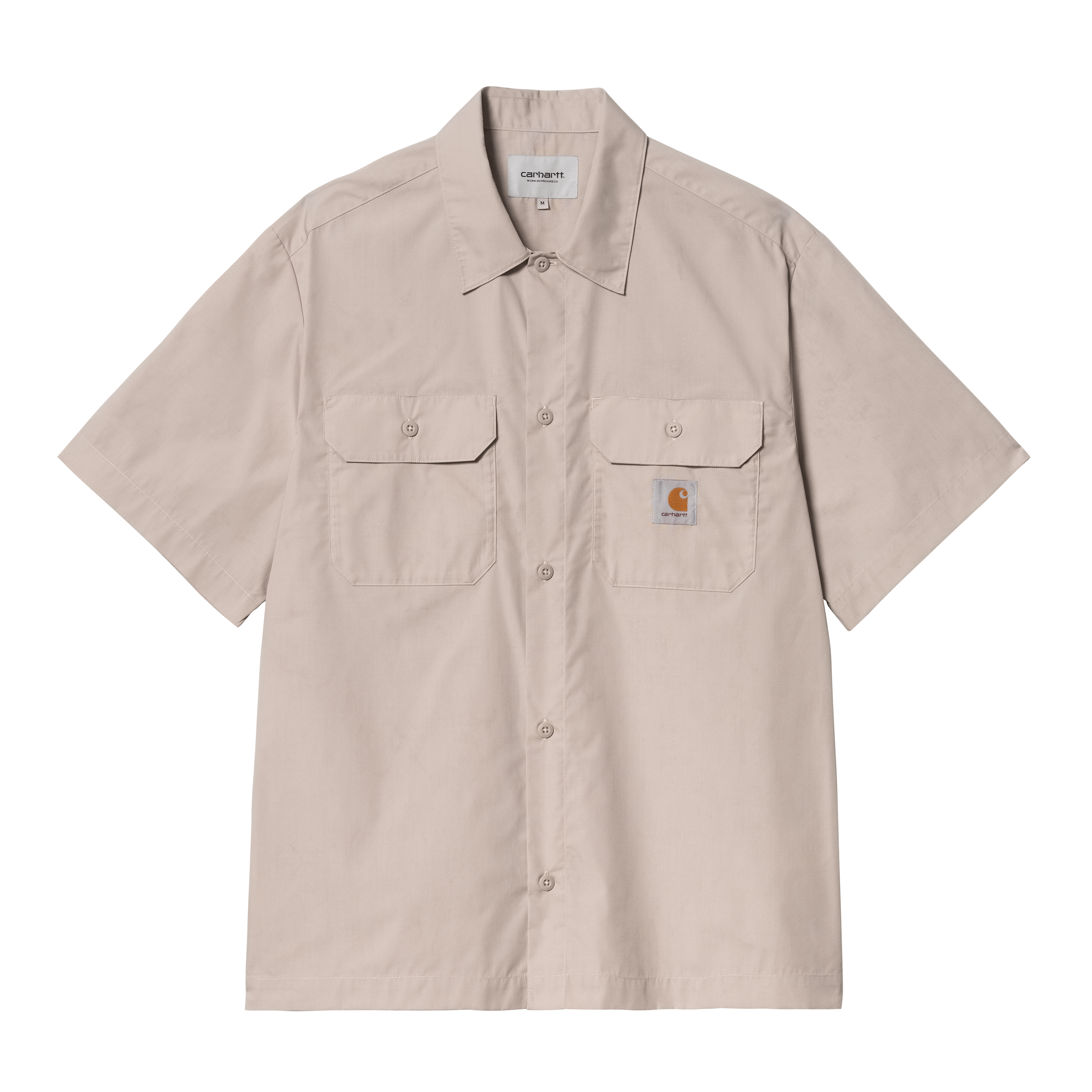 シャツ CARHARTT WIP S/S DREWE SHIRT Carhartt WIP cotton shirt S/S Drewe Shirt black color