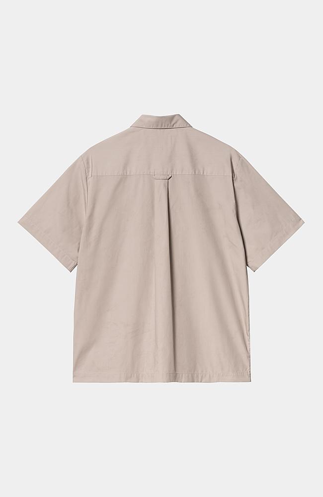 【Carhartt】 ★ S/S ARCAN T-SHIRT ★ WHITE & DUSTY H BROWN Carhartt WIP S/S Craft Shirt, Dusky Beige | Official Online