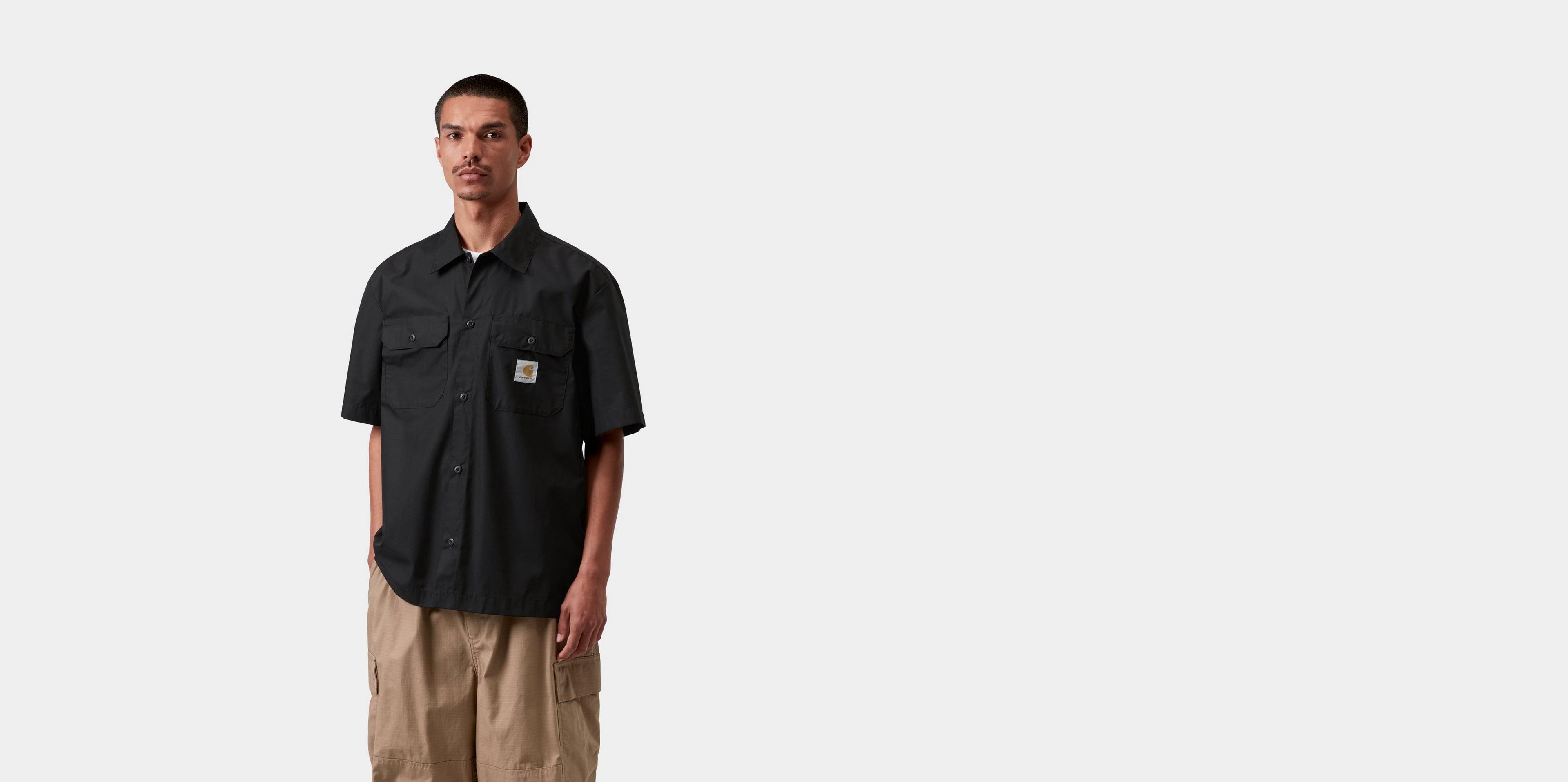 Carhartt WIP S/S Craft Shirt, Black | Official Online Store