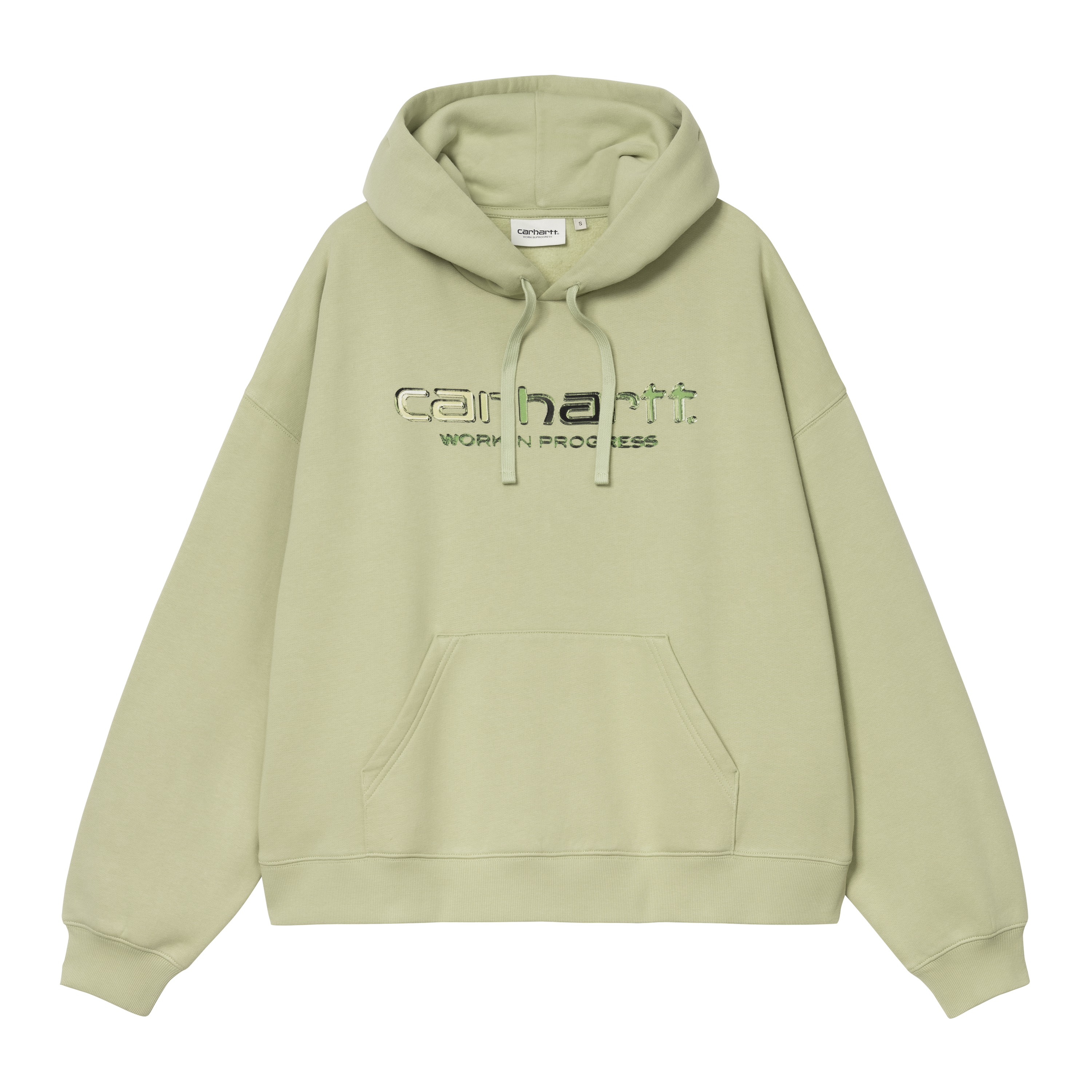 Carhartt WIP Women’s Hooded Solar Chrome Sweatshirt in Grün