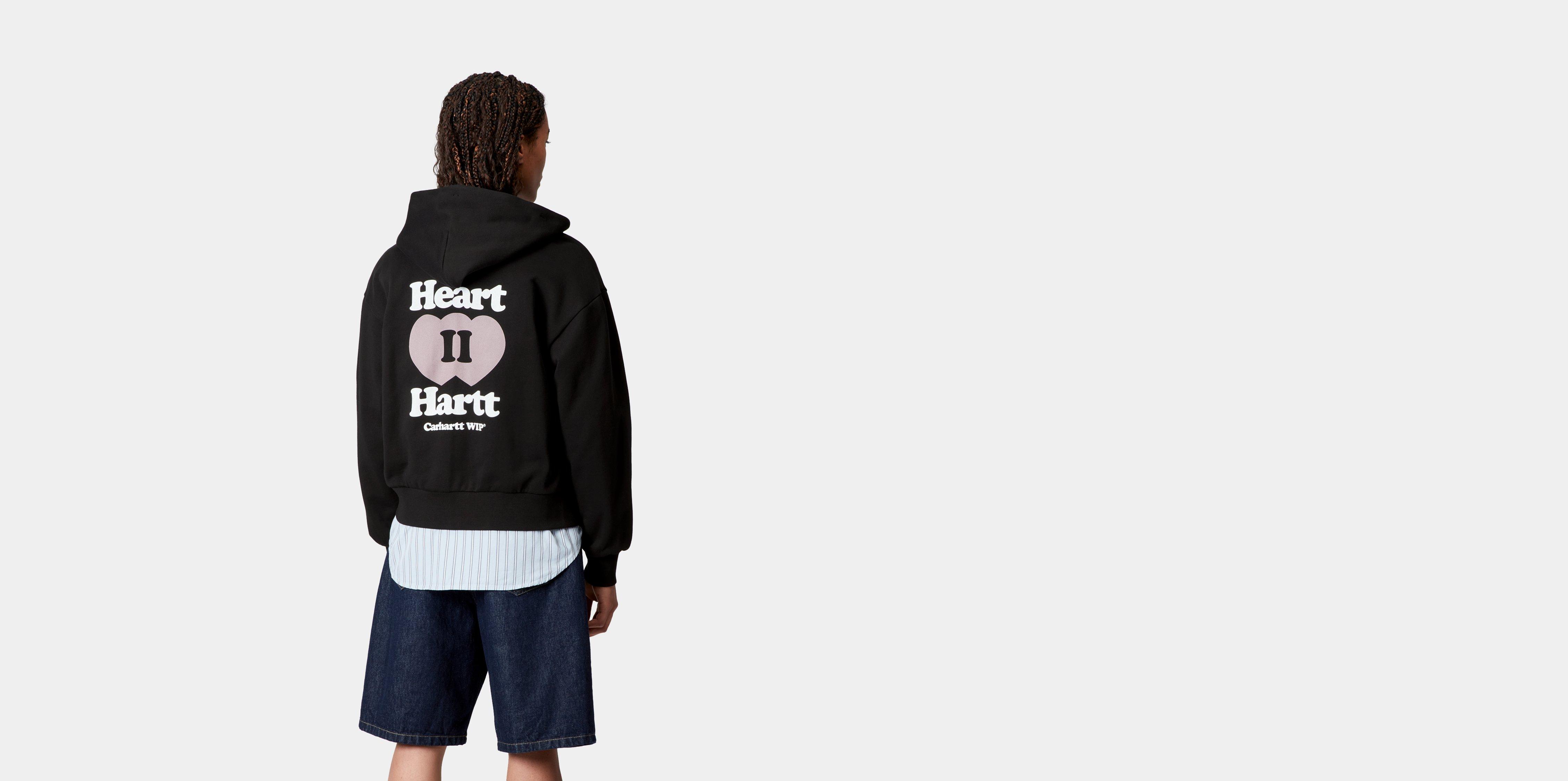 Carhartt WIP W' Hooded Heart II Hartt Jacket, Black