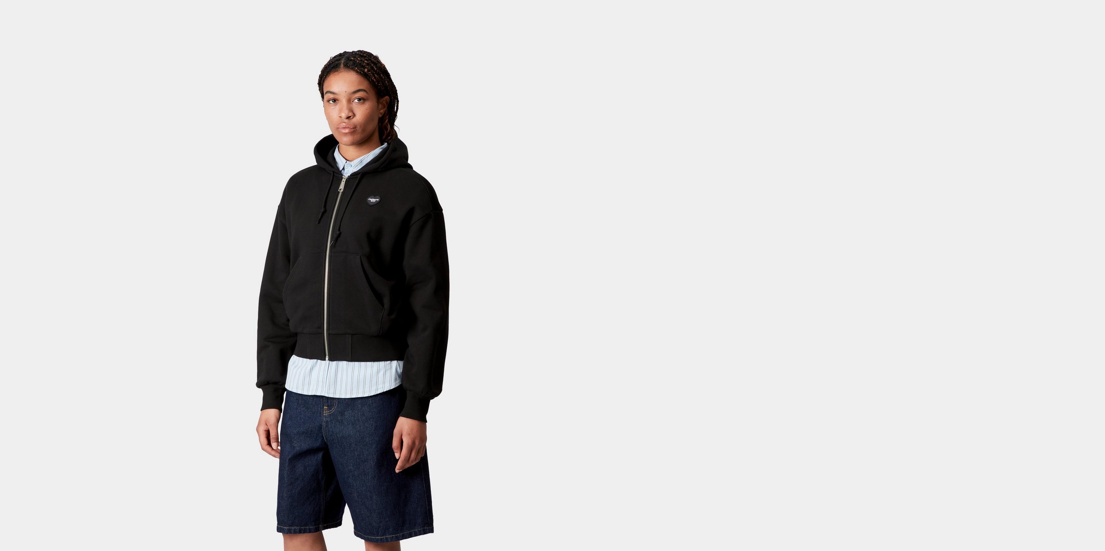 【関税&送料込】Carhartt Wip Hooded Heart Ii Hartt Sweat Jac Carhartt WIP Hooded Heart II Hartt Sweat Jacket | Blue