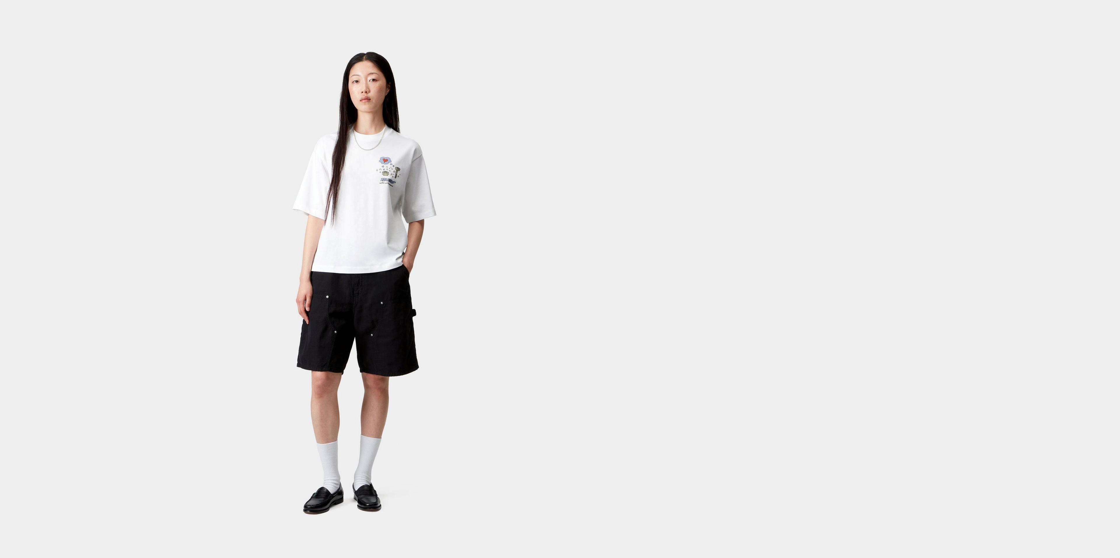 ★ドイツ発*carhartt WIP*新作*W'Office Supplies Tシャツ/WH★ Carhartt WIP W' S/S Office Supplies T-Shirt, White