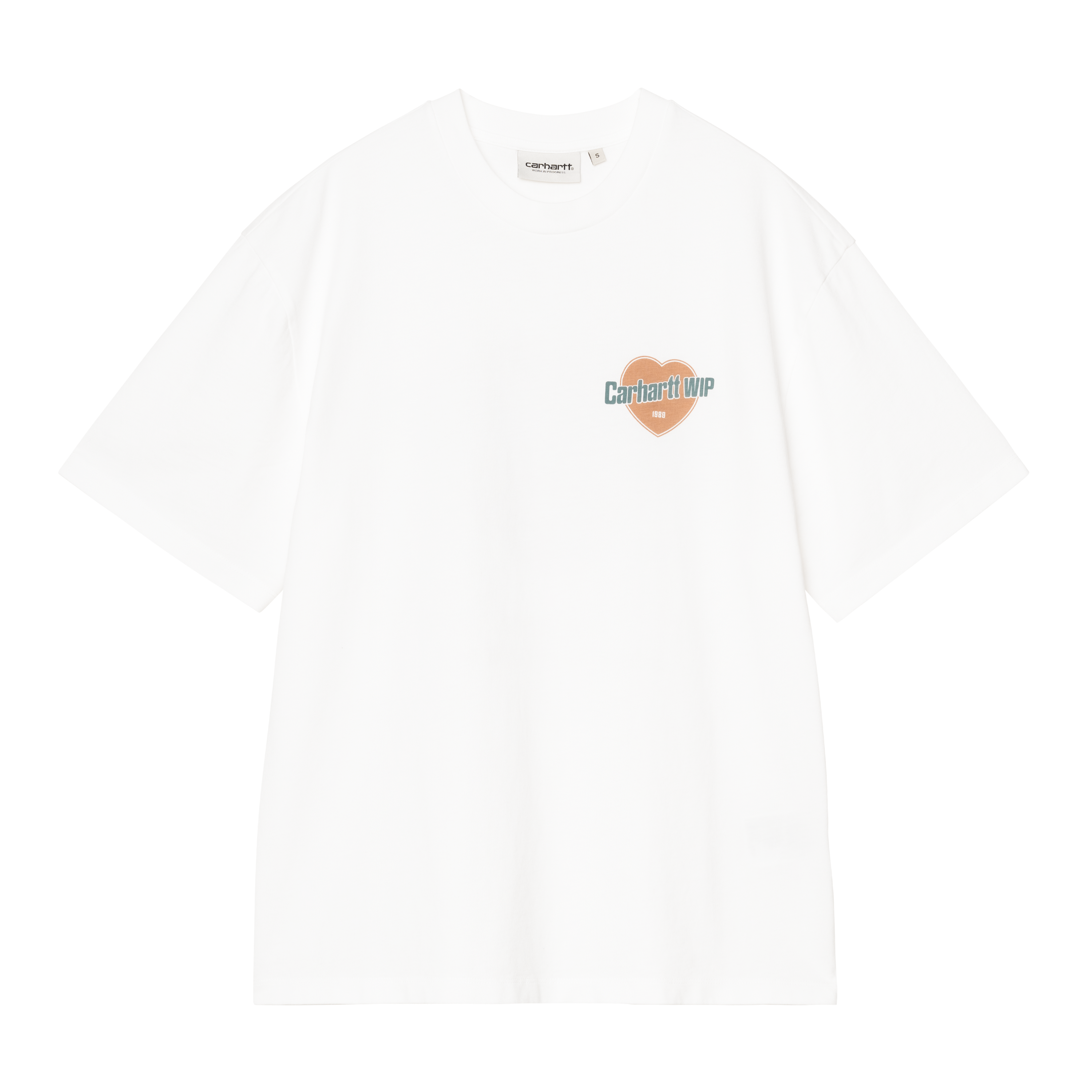 ★ドイツ発*carhartt WIP*新作*Button Tシャツ/WHITE★ Carhartt WIP W' S/S Button T-Shirt, White | Official Online