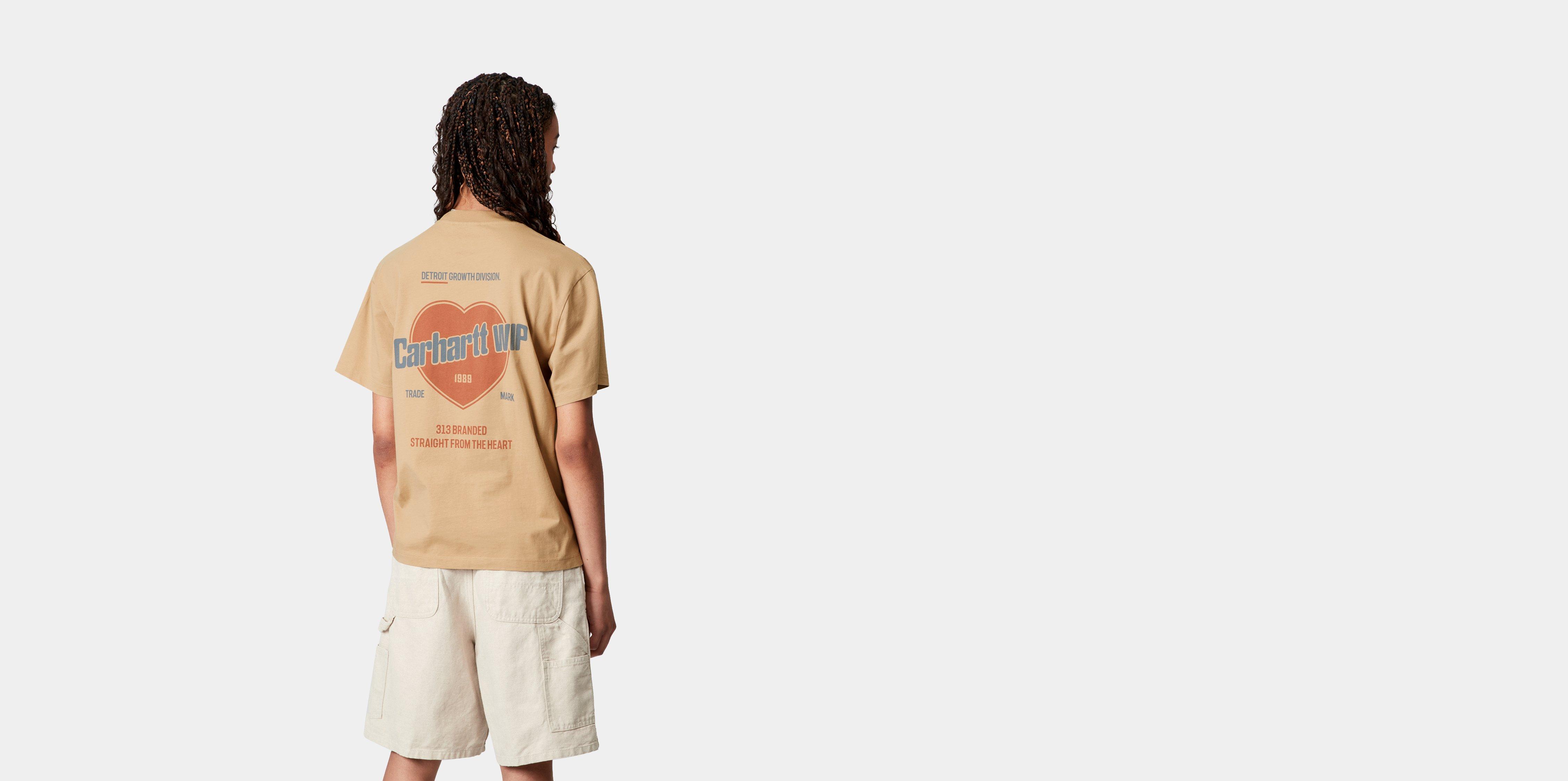 Carhartt WIP W' S/S Growth T-Shirt, Dusty H Brown | Official