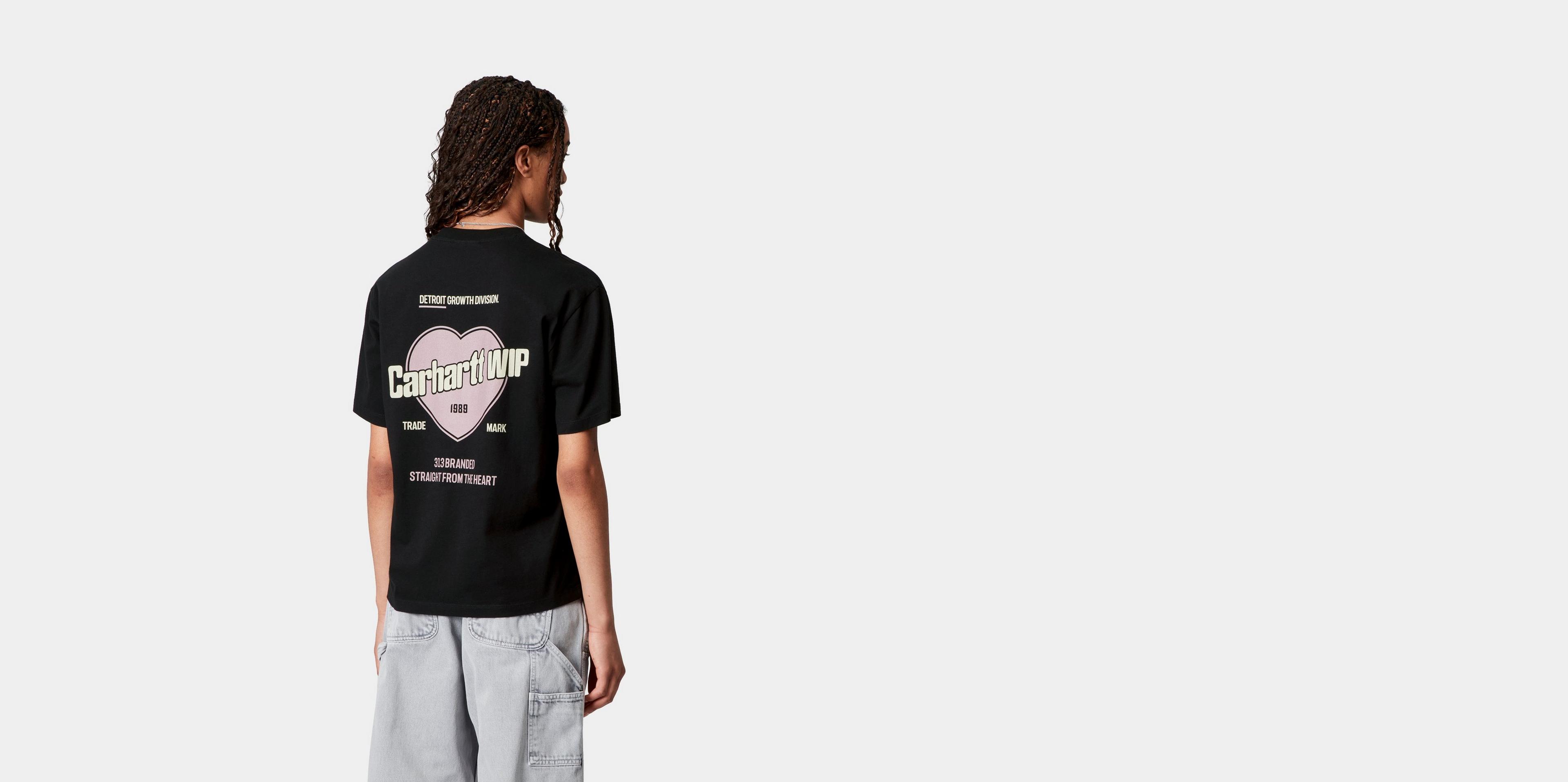 [CARHARTT]★韓国人気★W S/S GROWTH T-SHIRT Carhartt WIP W' S/S Growth T-Shirt, Dusty H Brown | Official