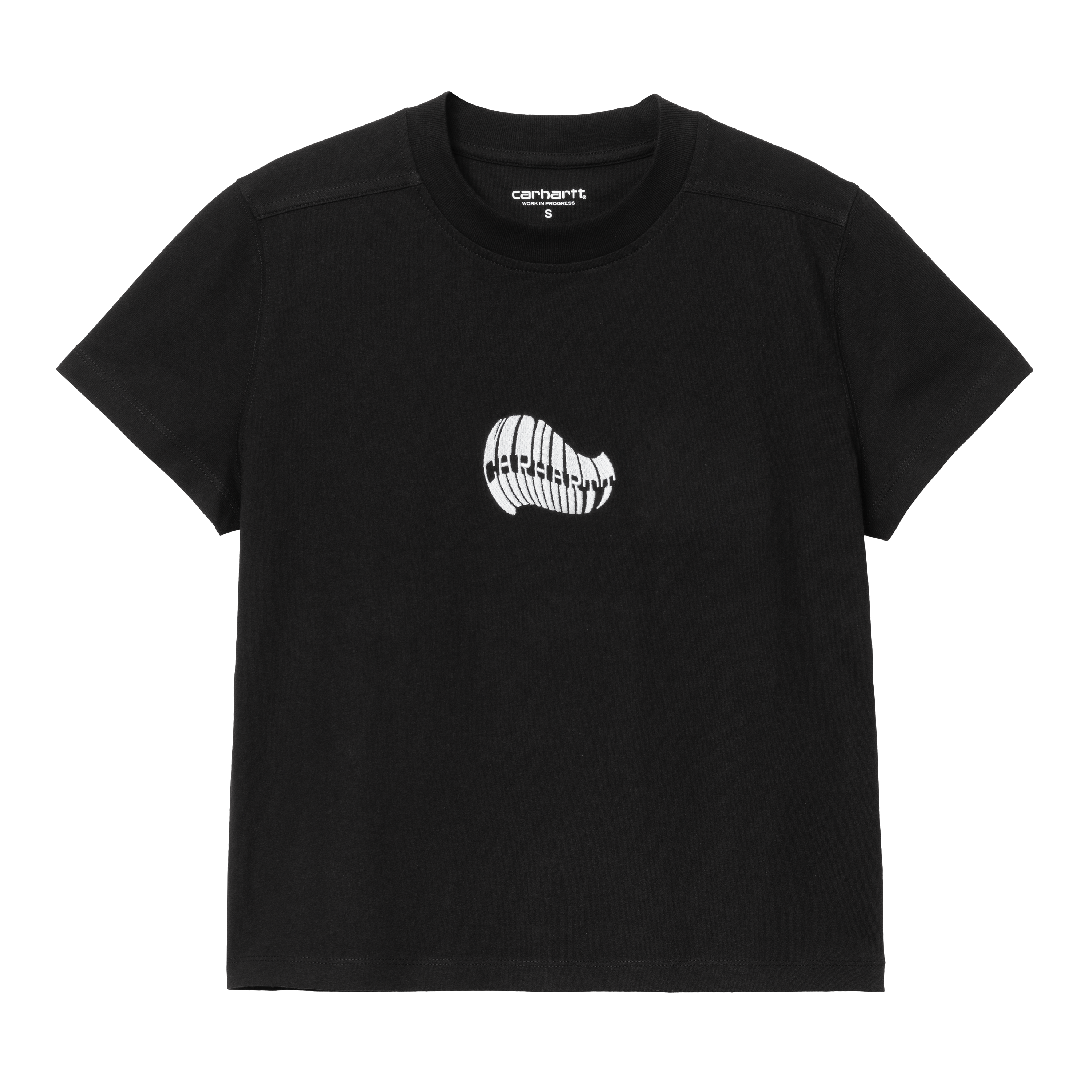 Carhartt WIP Women’s Short Sleeve Psshh T-Shirt in Schwarz