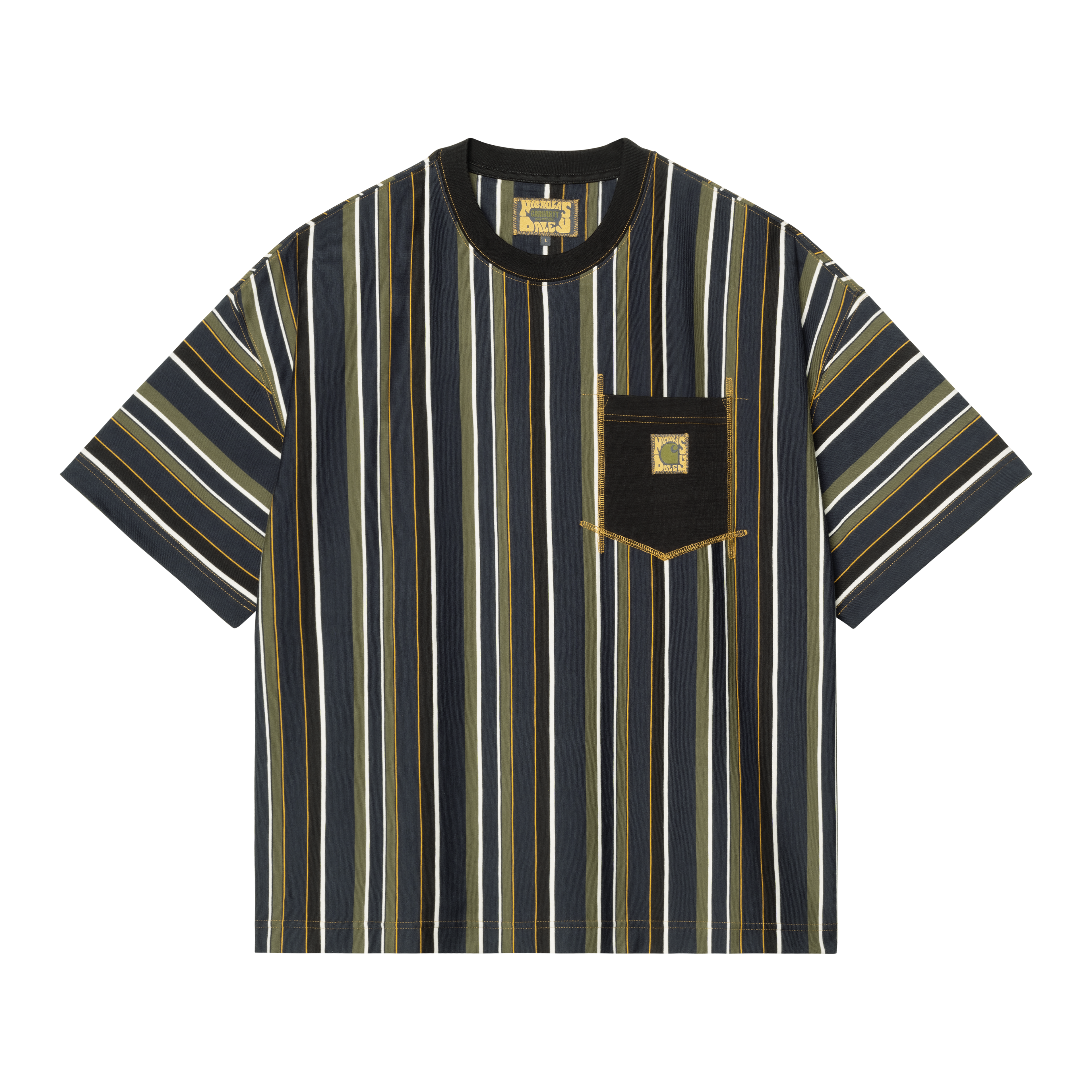 Carhartt WIP Carhartt WIP x Nicholas Daley Stripes T-Shirt, ND