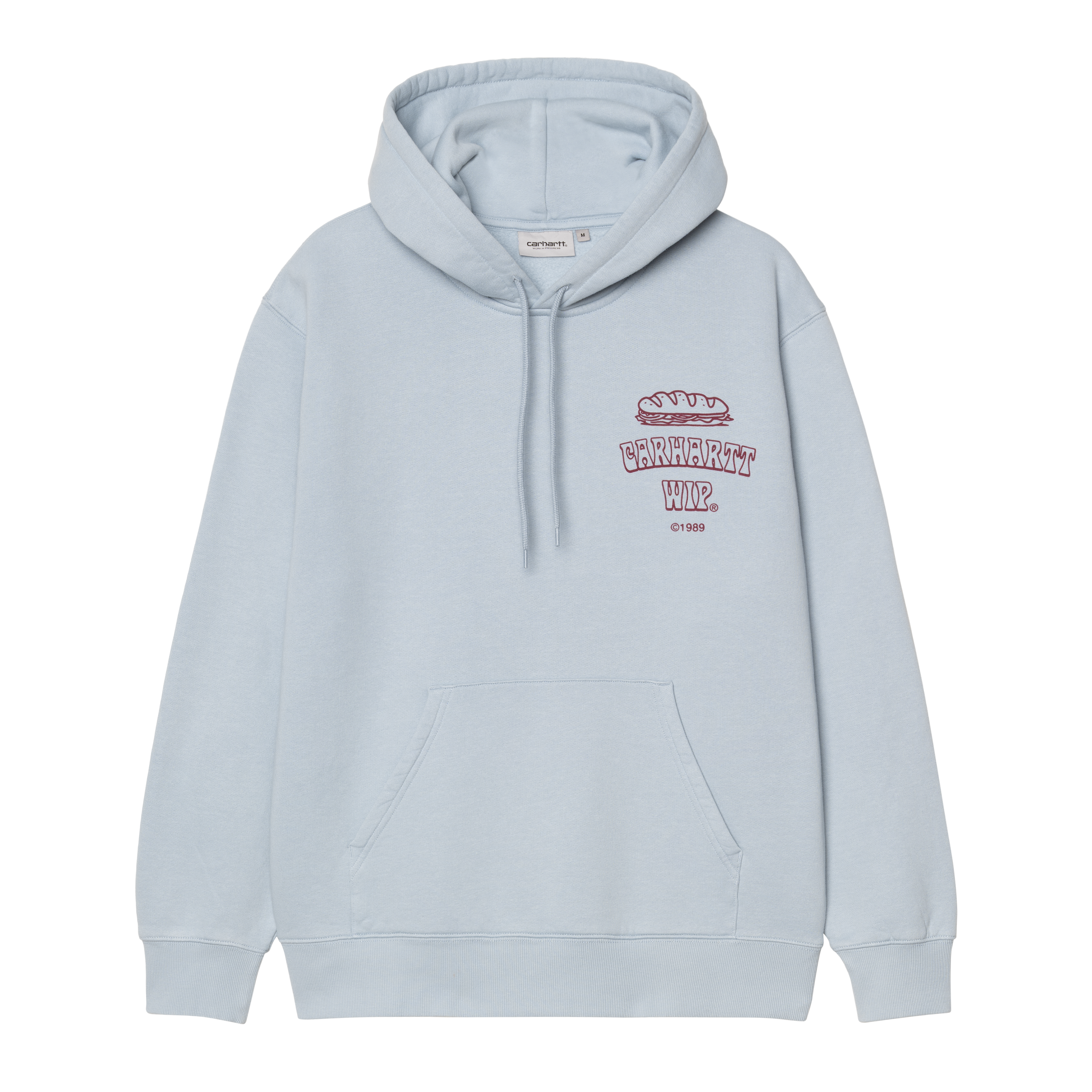 Carhartt WIP Hooded Sandwich Sweatshirt in Blue