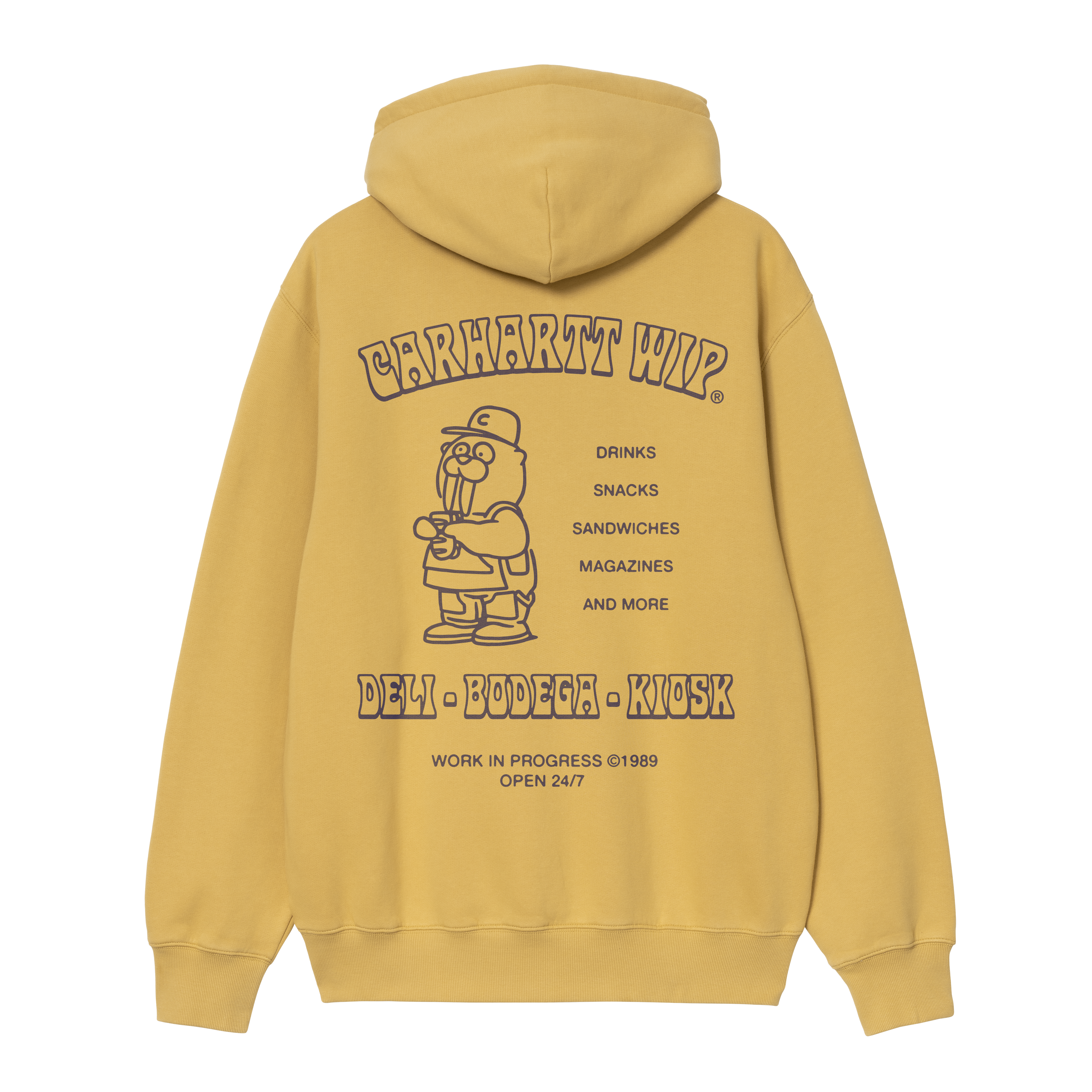 Hooded Sandwich Sweatshirt