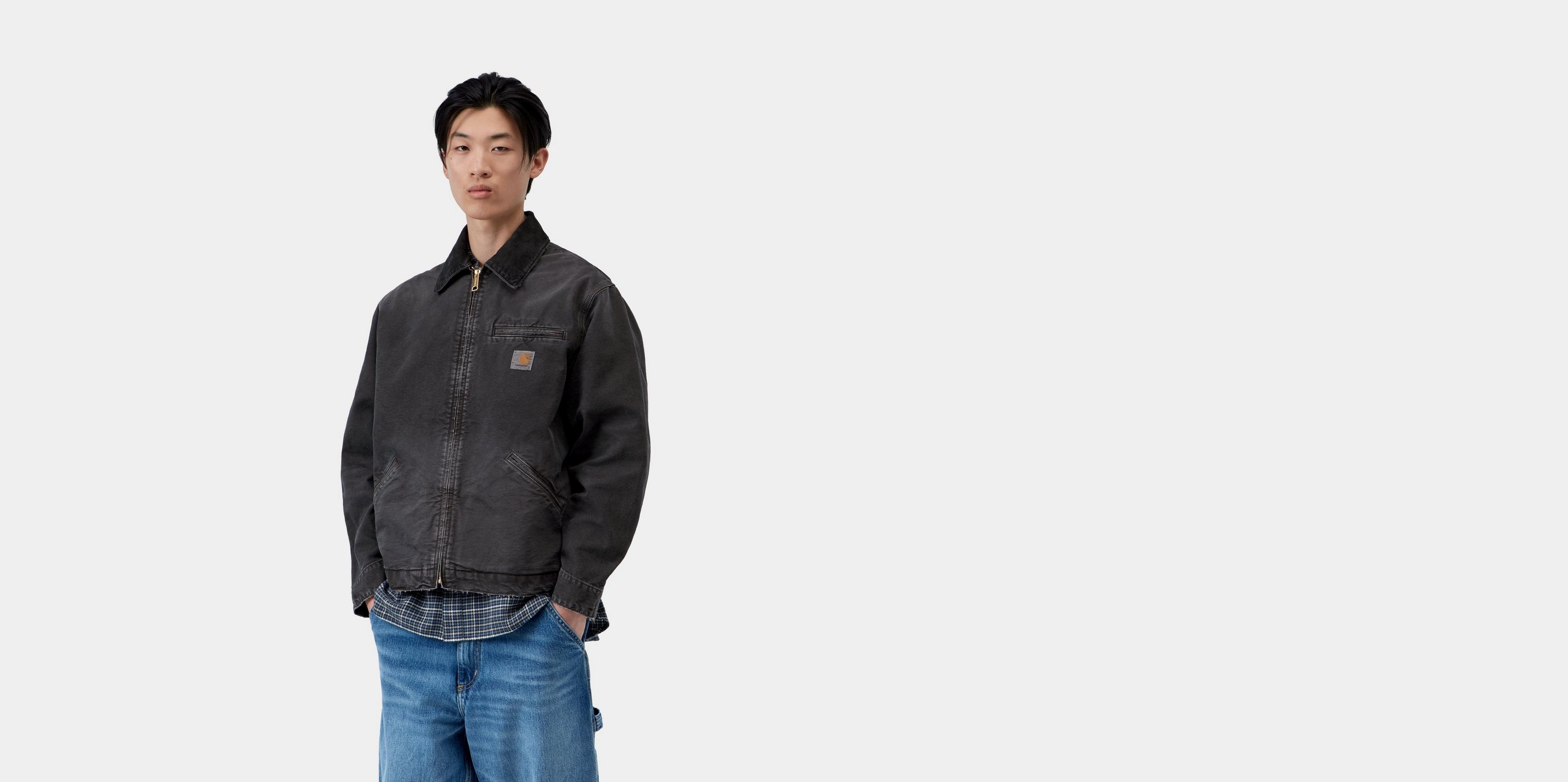 Carhartt WIP OG Detroit Jacket, Black / Black | Official Online Store