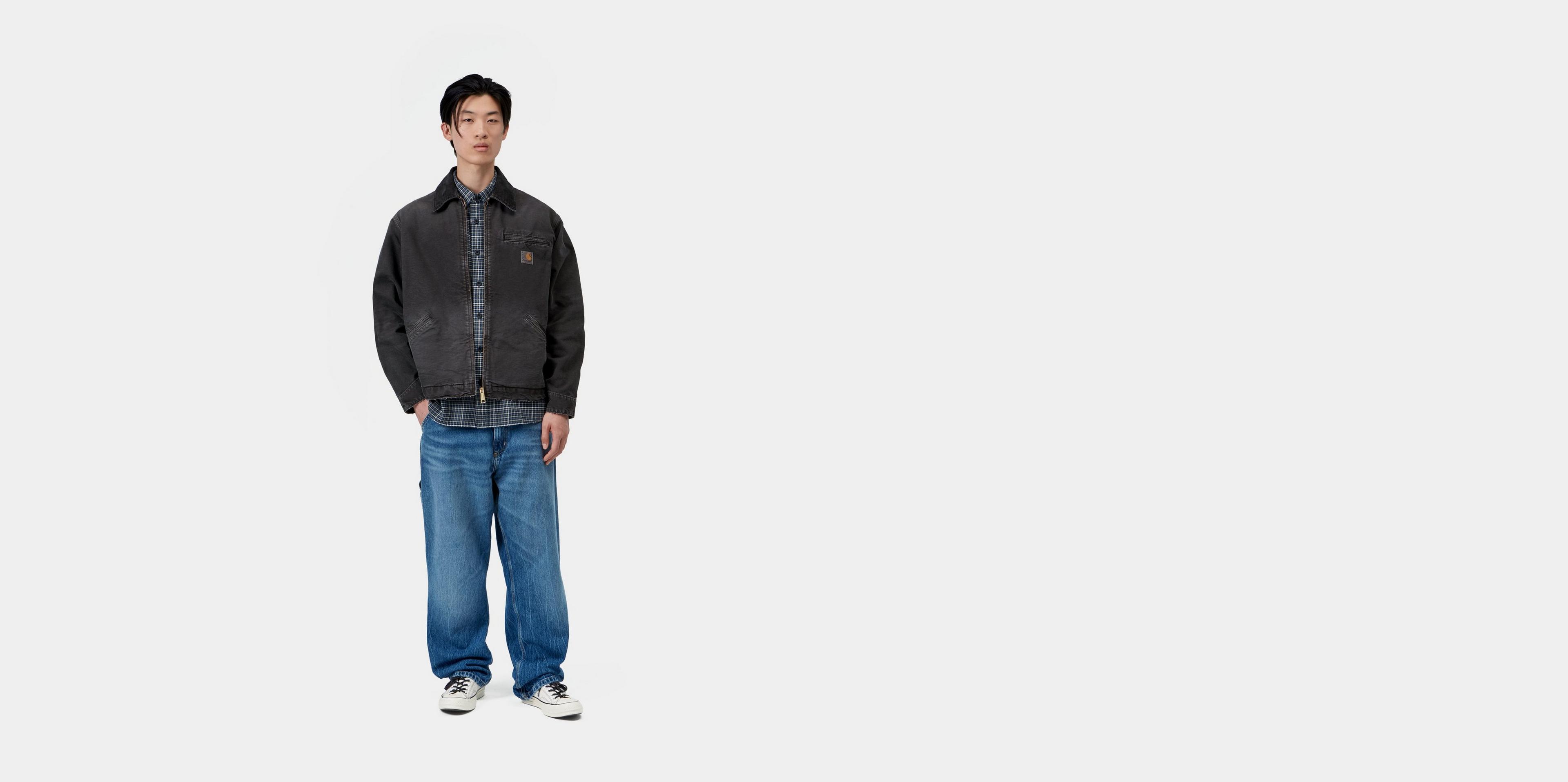 Carhartt WIP OG Detroit Jacket, Black / Black | Official Online Store