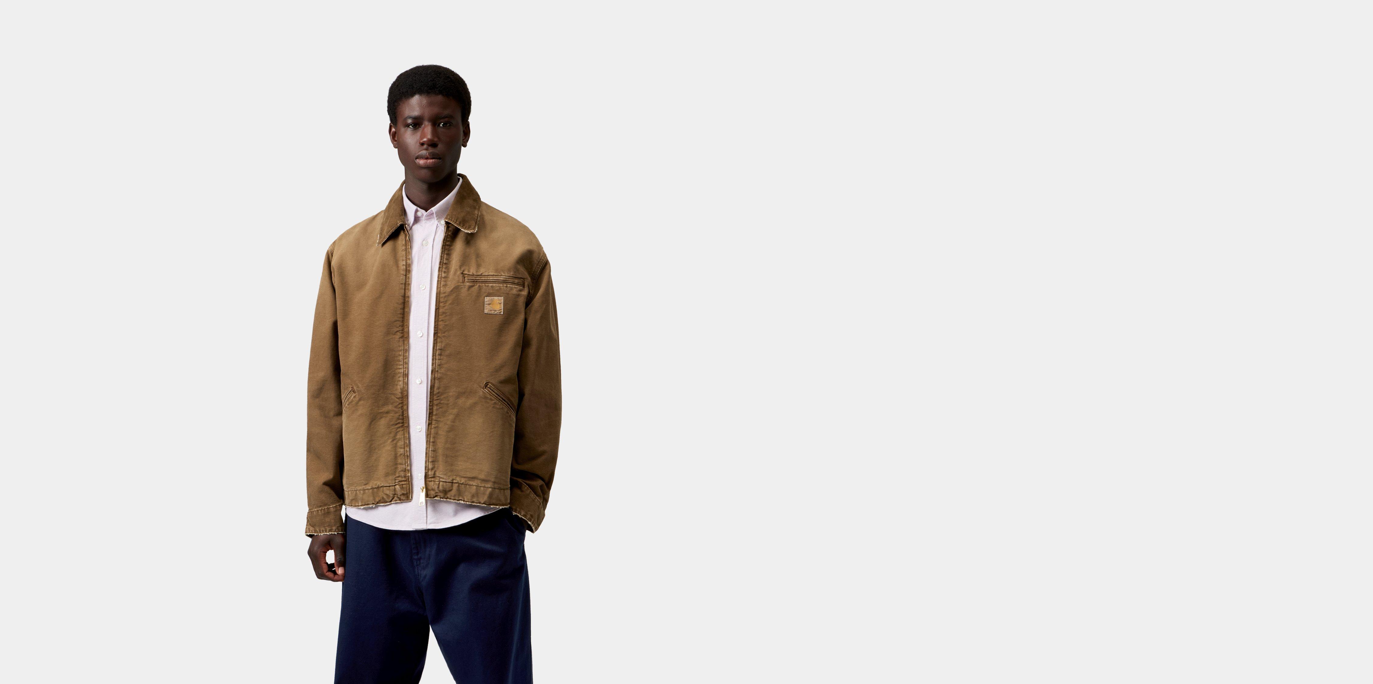 Carhartt WIP OG Detroit Jacket Hamilton Brown / Hamilton Brown destroy wash | L | Men