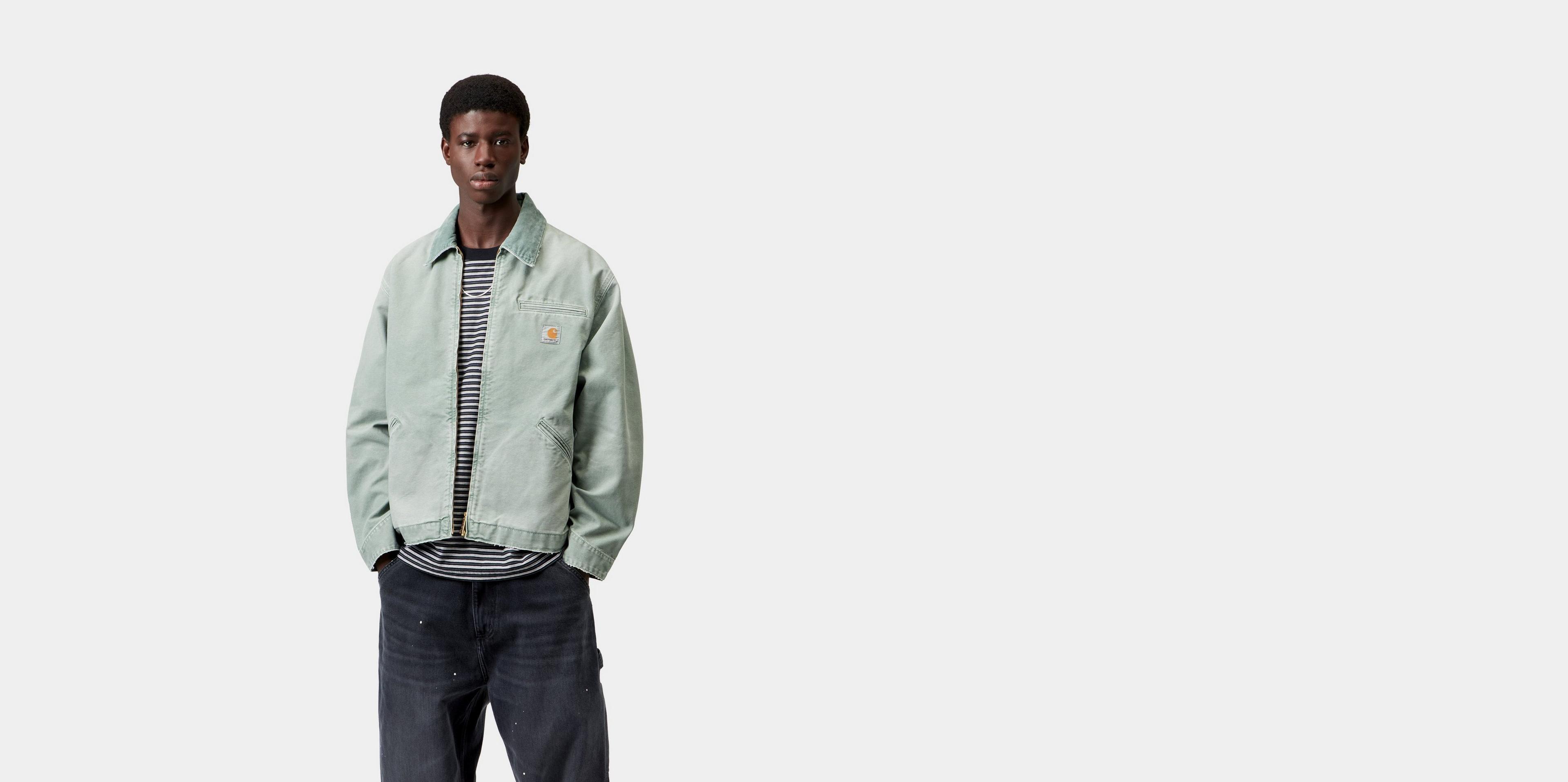 A*o様 Carhartt WIP OG Detroit Jacket 希少サイ Carhartt WIP OG Detroit Jacket, Shady Green / Shady Green