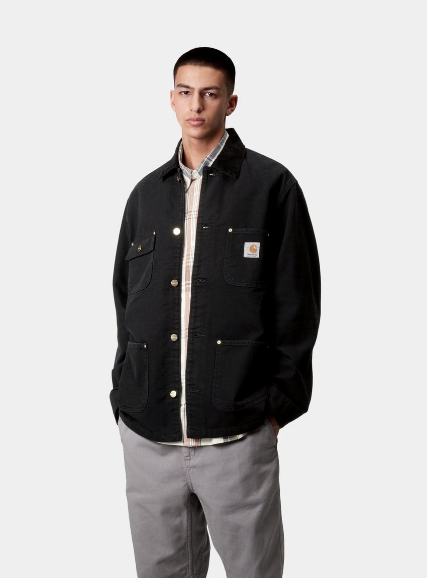 Carhartt WIP OG Chore Coat, Black / Black | Official Online Carhartt WIP OG Chore Coat, Black / Black | Official Online