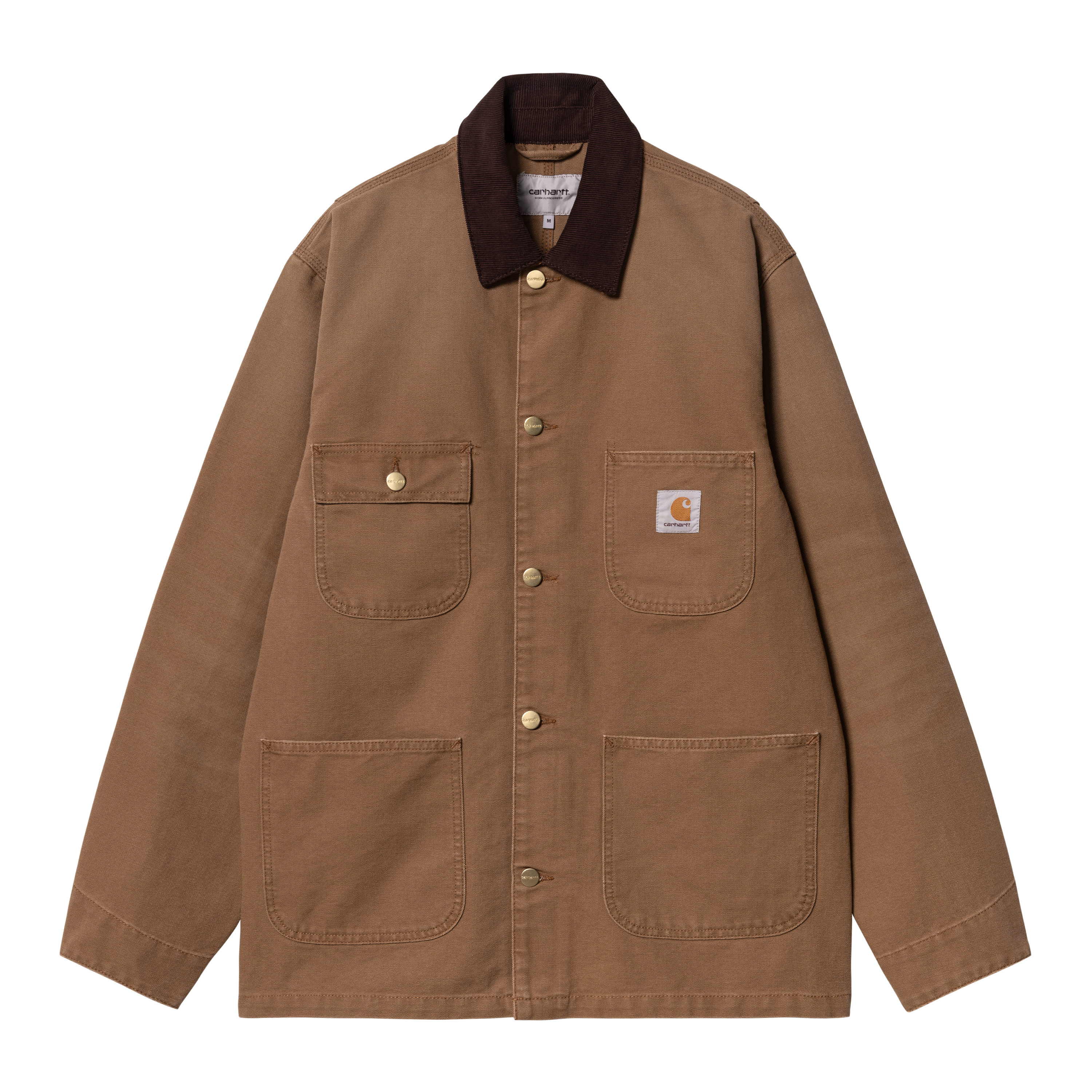 Carhartt WIP OG Chore Coat in Brown