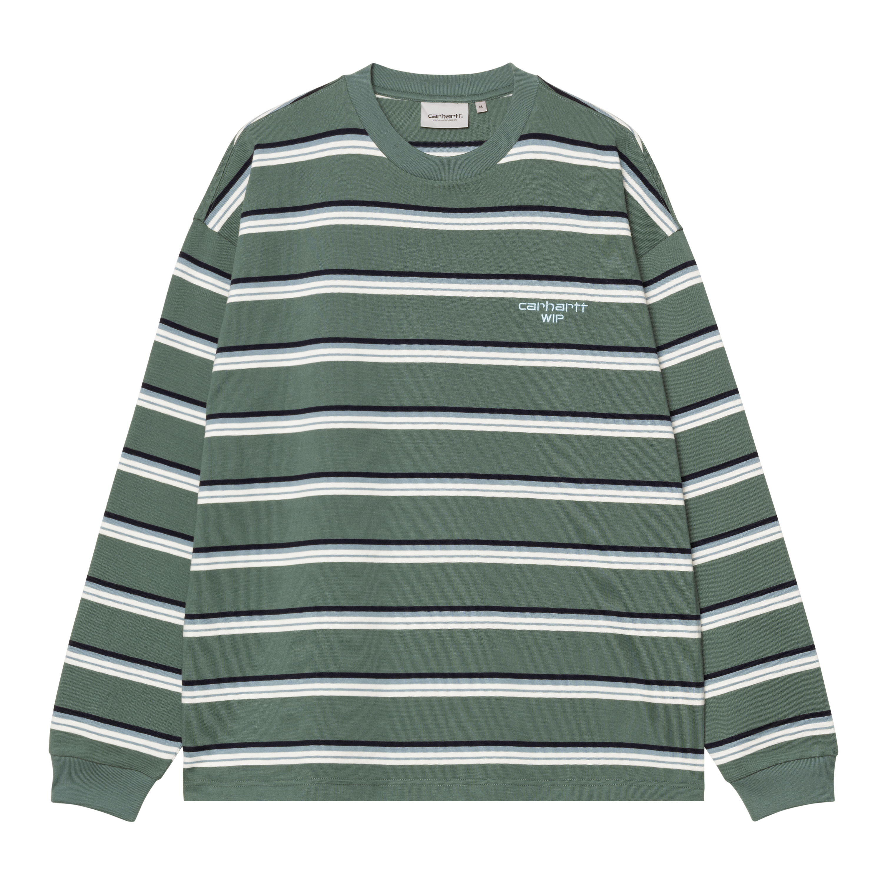 Carhartt WIP Long Sleeve Holm T-Shirt in Green