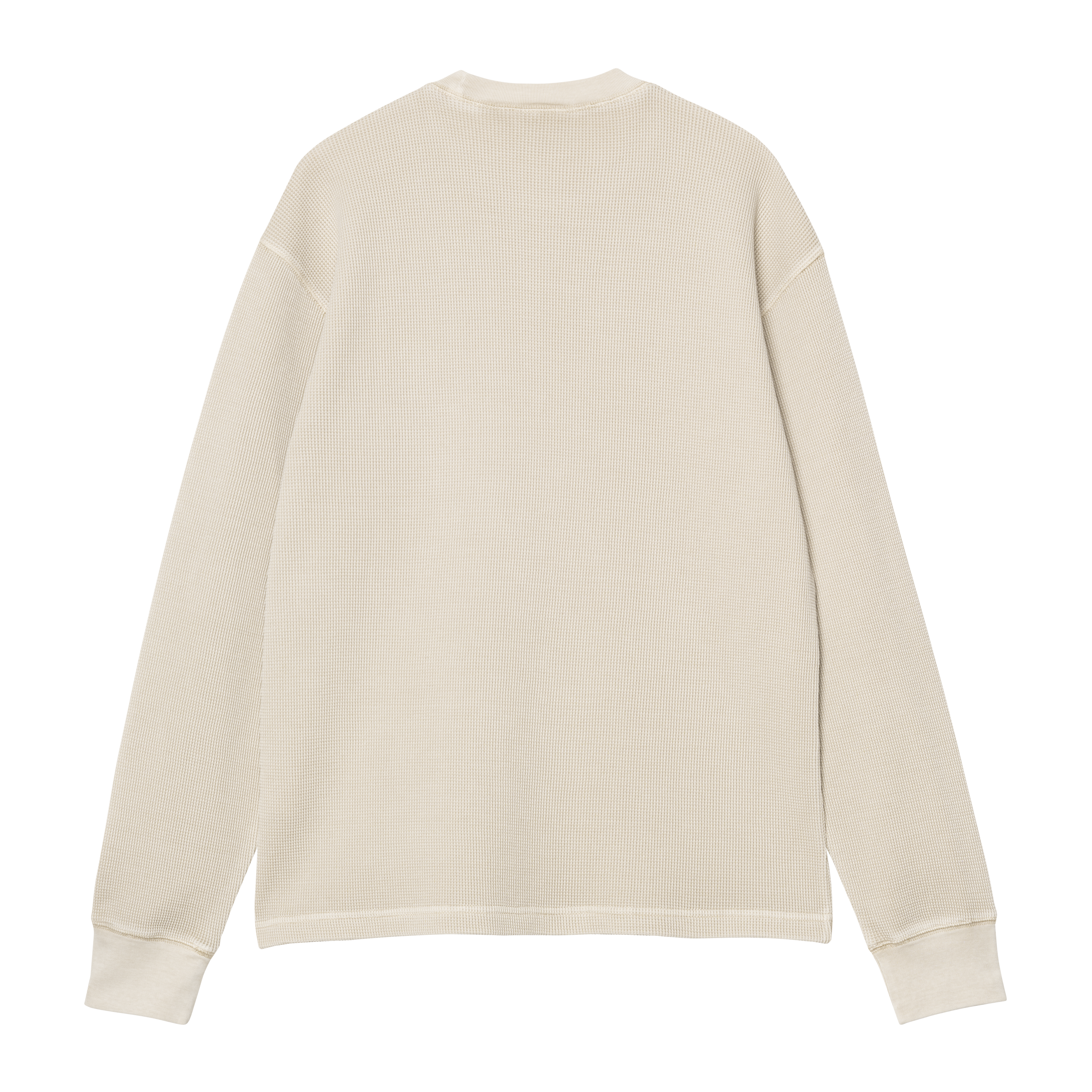 Carhartt WIP L/S Vista Waffle T-Shirt, Fleur De Sel | Official